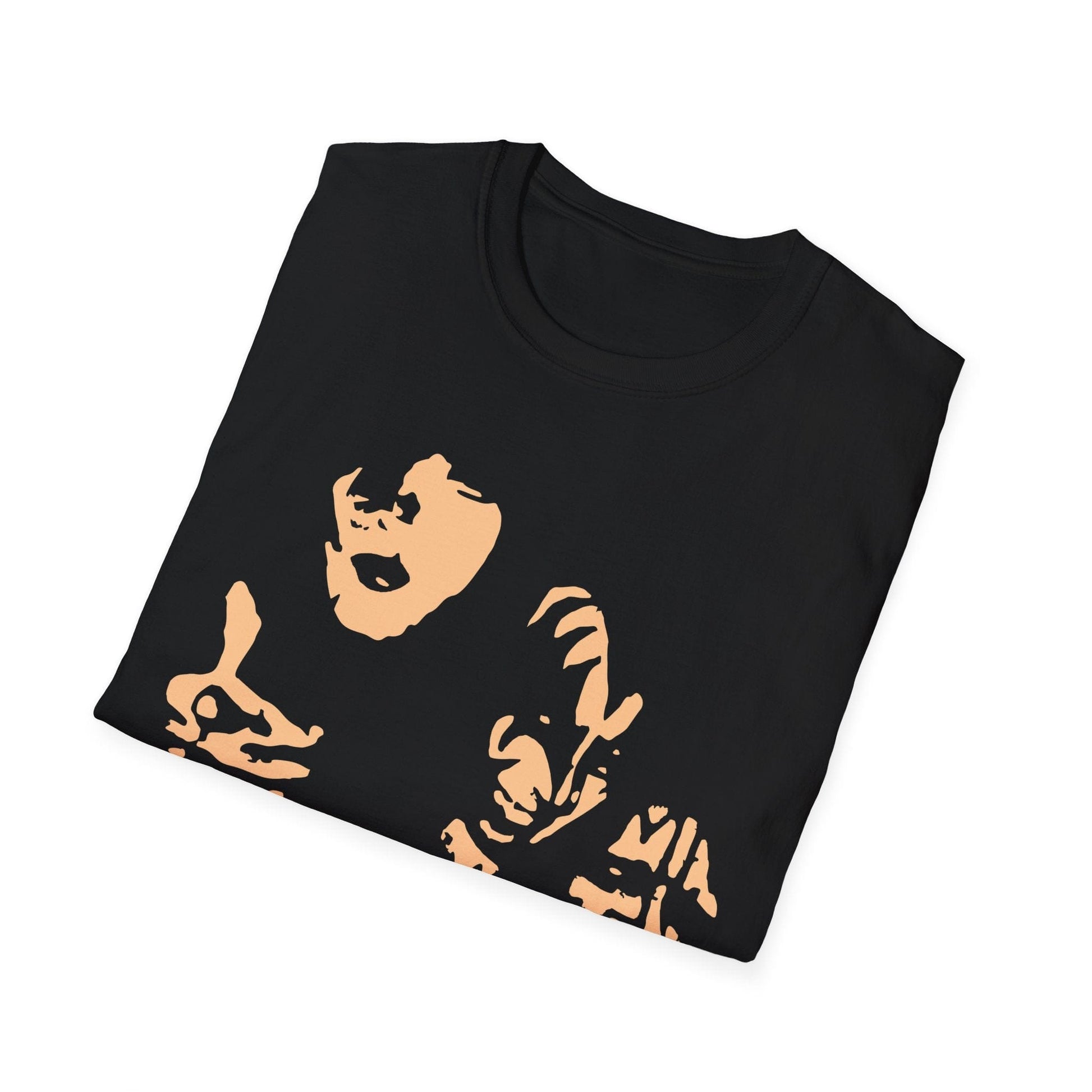 Vintage Rock Icon T-Shirt | Classic Band Graphic Tee | Unisex Softstyle Rock & Roll Apparel - That Should Be on a T-Shirt