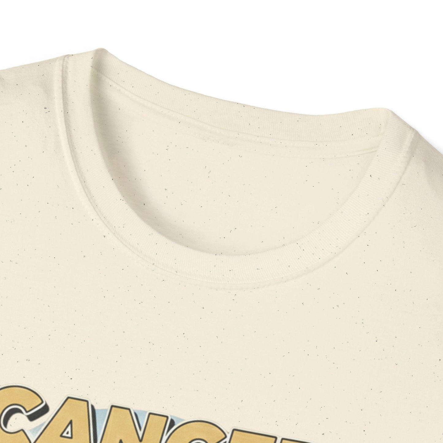 Cancer Superhero Vintage T-Shirt — Retro Graphic Tee - That Should Be on a T-Shirt