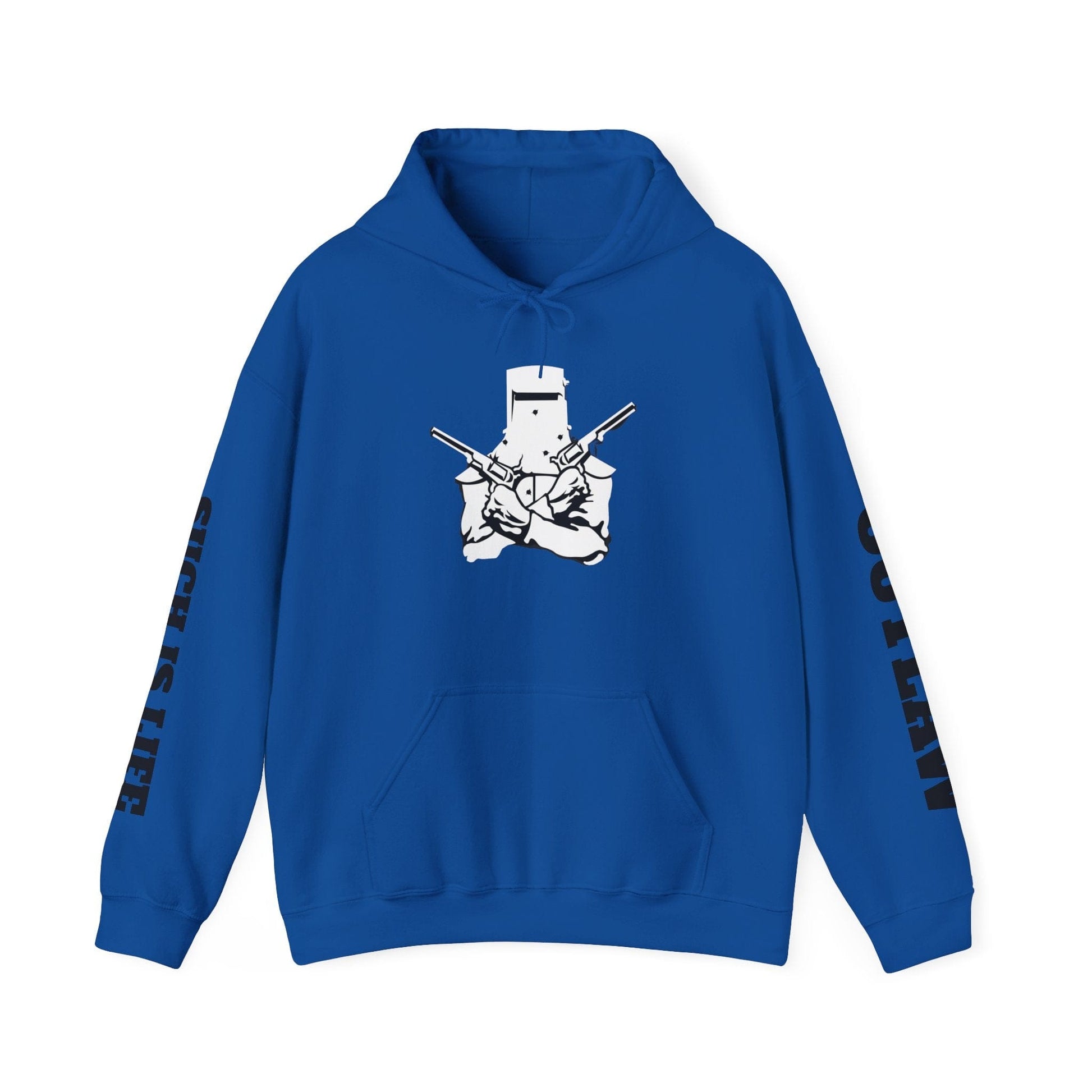 Ned Kelly Armour “Outlaw”Unisex Hooded Sweatshirt - Stylish and Comfortable - That Should Be on a T-Shirt