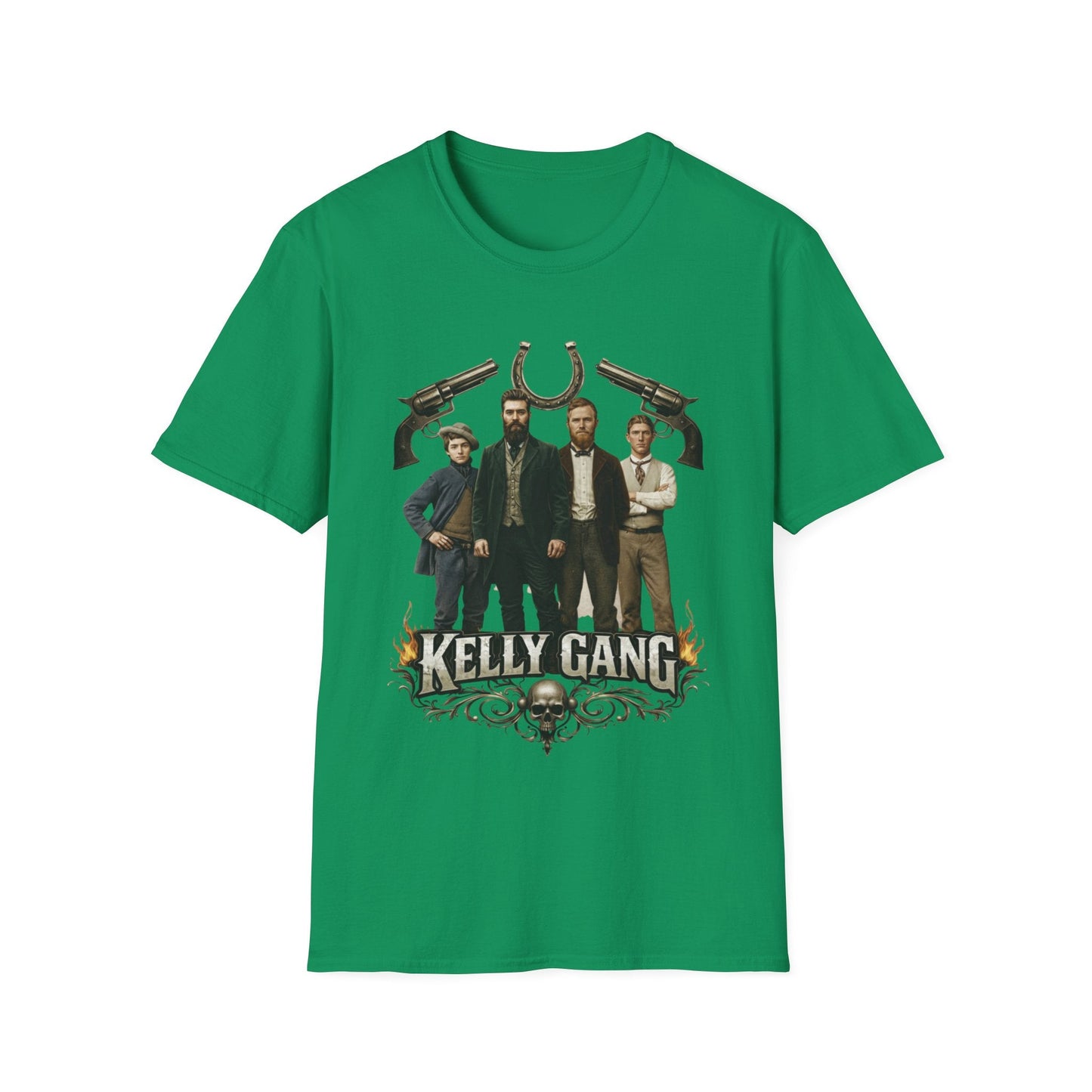Kelly Gang Heritage Graphic Tee – Legendary Australian Outlaw Style - That Should Be on a T-Shirt