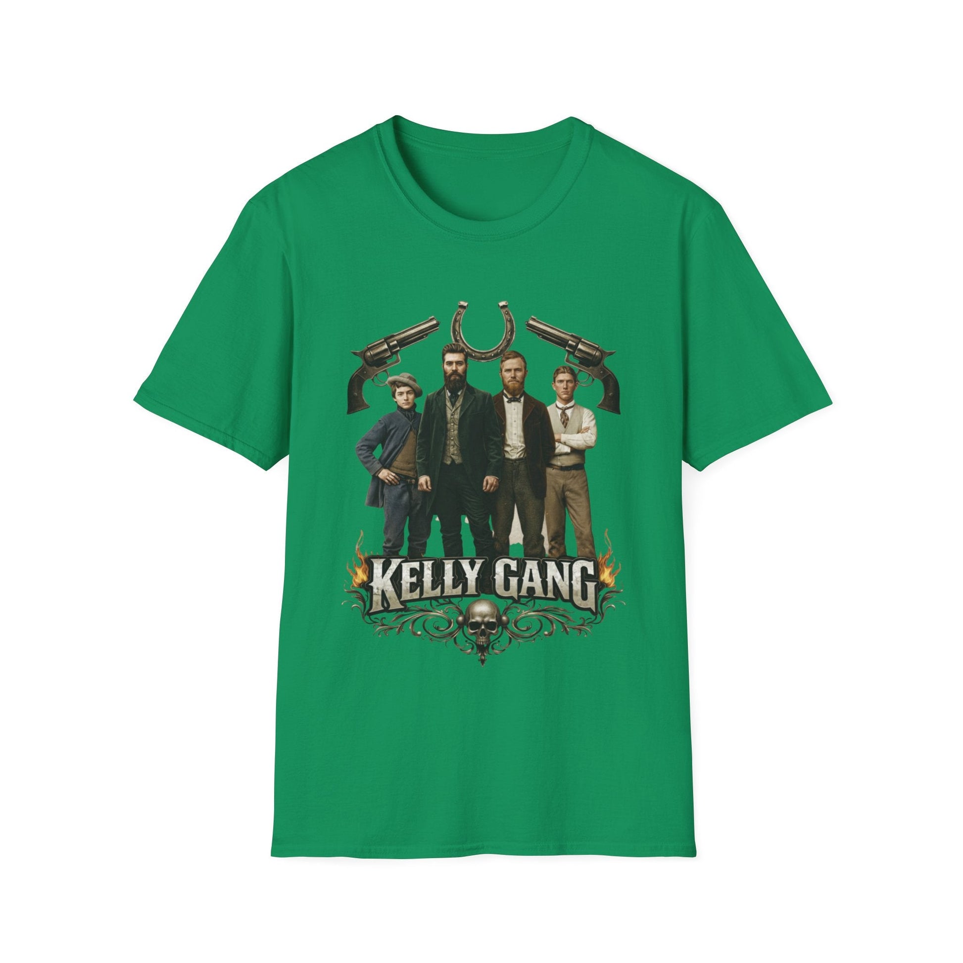 Kelly Gang Heritage Graphic Tee – Legendary Australian Outlaw Style - That Should Be on a T-Shirt
