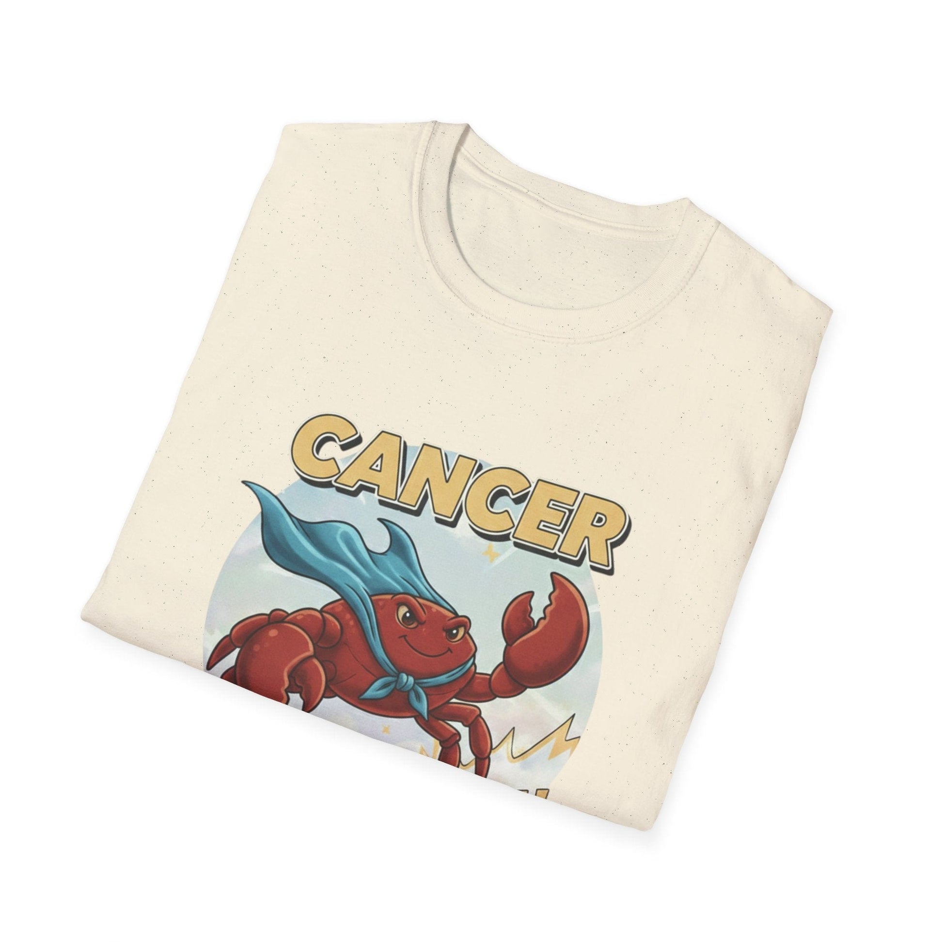 Cancer Superhero Vintage T-Shirt — Retro Graphic Tee - That Should Be on a T-Shirt