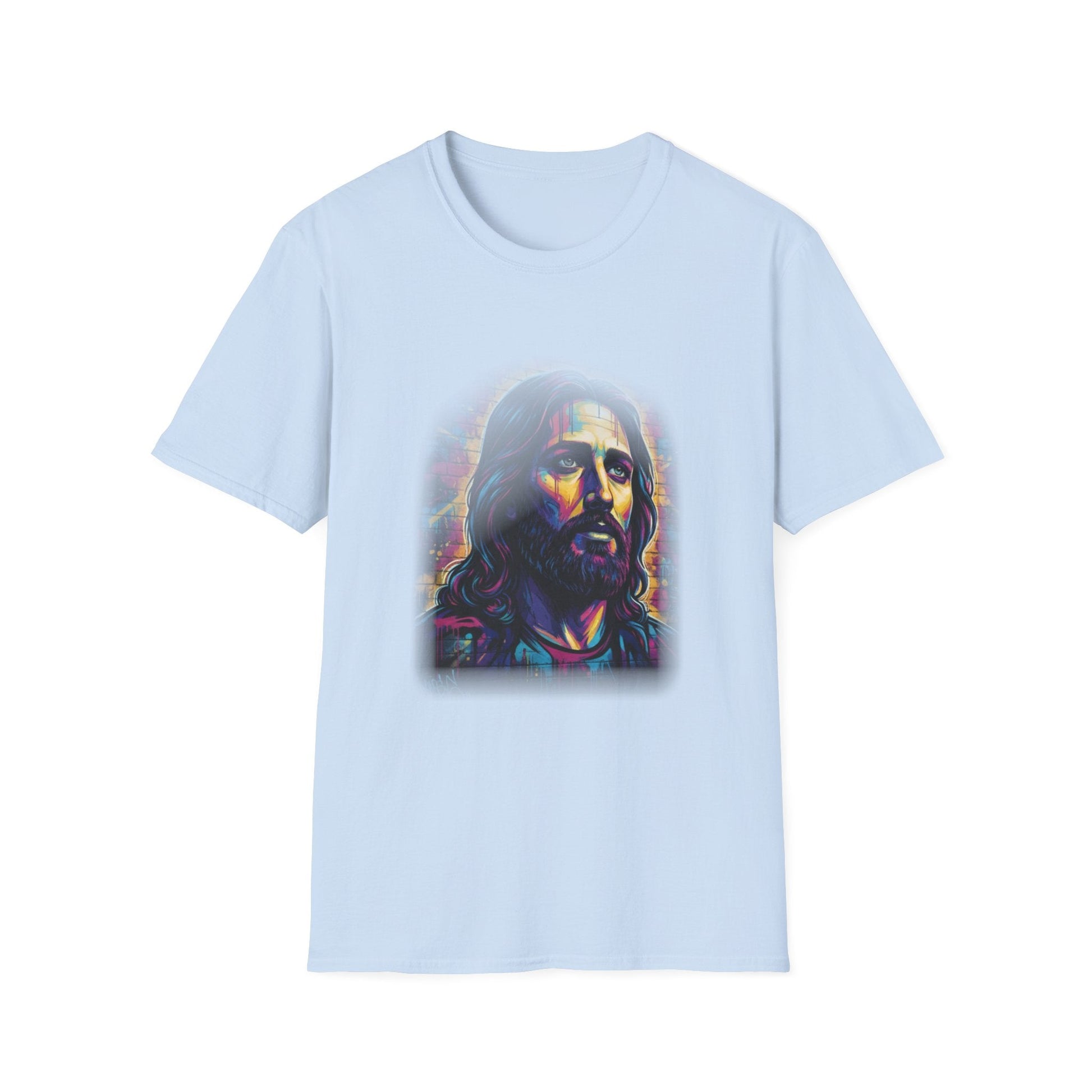 Urban Messiah – Vibrant Graffiti Art Premium Tee - That Should Be on a T-Shirt