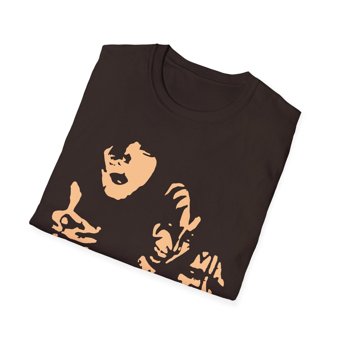 Vintage Rock Icon T-Shirt | Classic Band Graphic Tee | Unisex Softstyle Rock & Roll Apparel - That Should Be on a T-Shirt