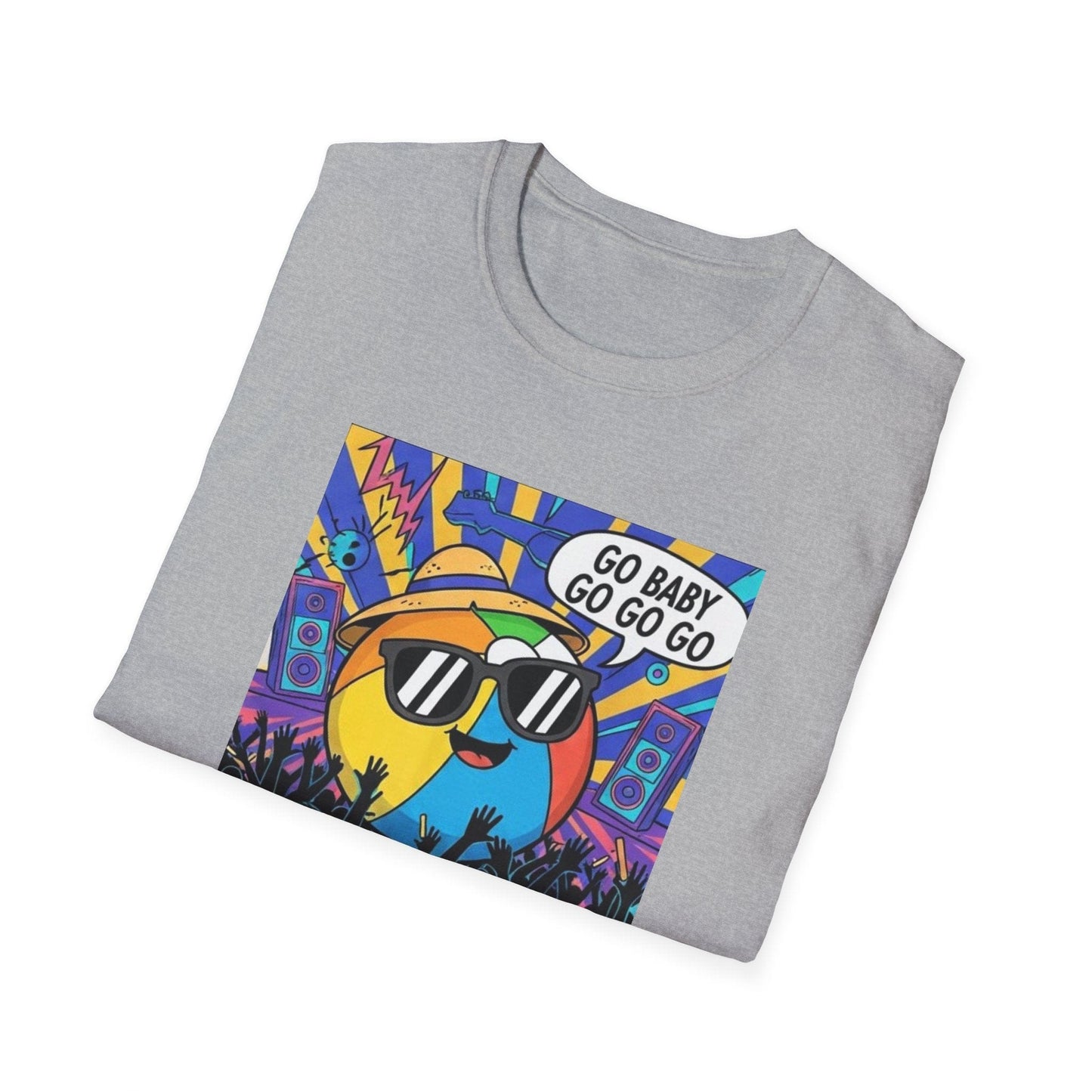 The Original "Go Baby Go Go Go" Beach Ball Guy Concert Tee