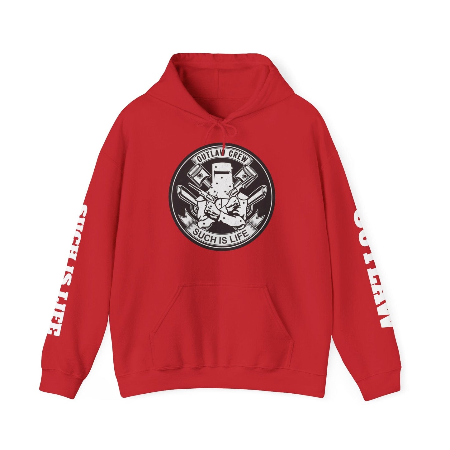 Ned Kelly "Such Is Life" Hoodie | Outlaw Crew Biker Fleece