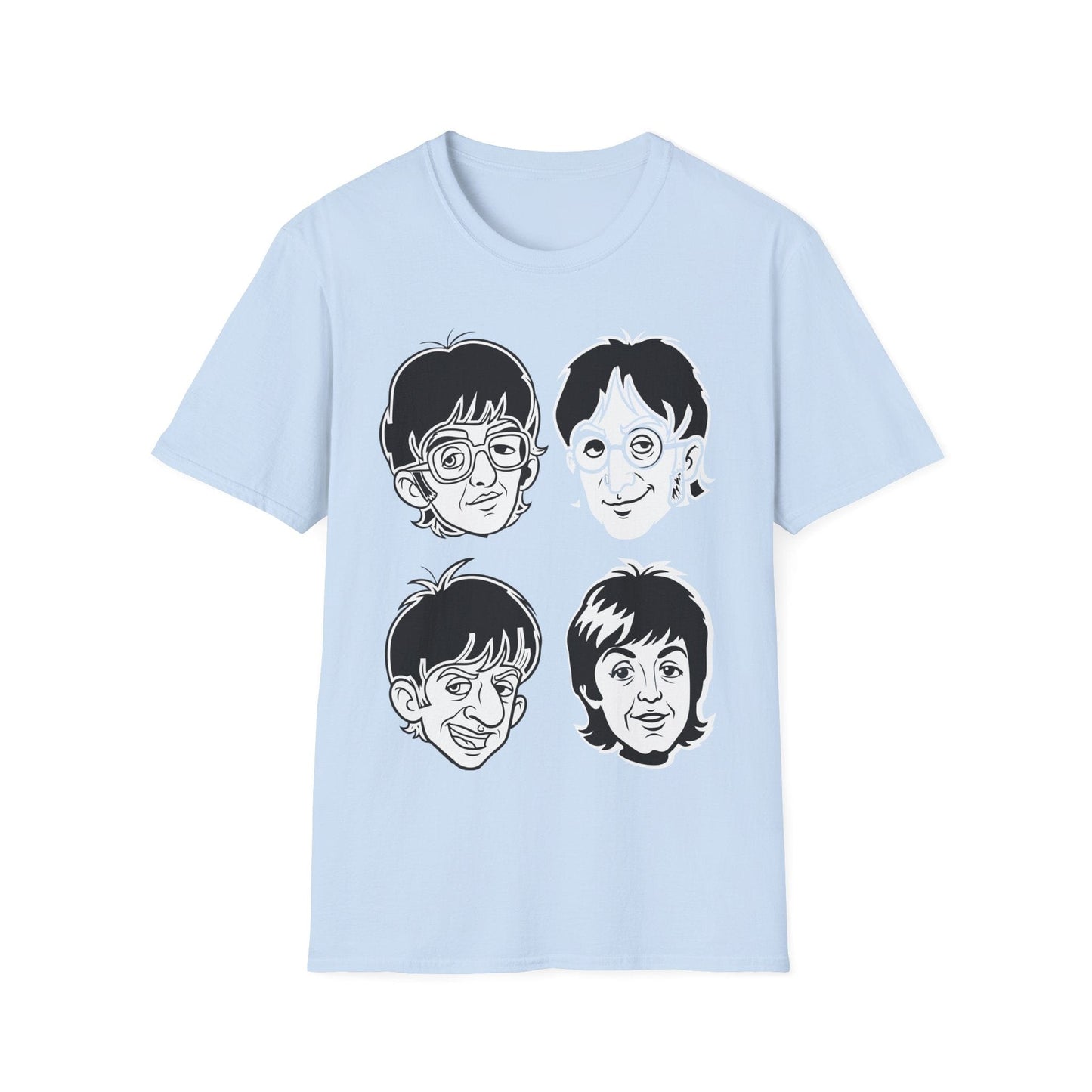 Retro Beatles Cartoon T-Shirt - Vintage Style Shirt for Music Lovers - That Should Be on a T-Shirt