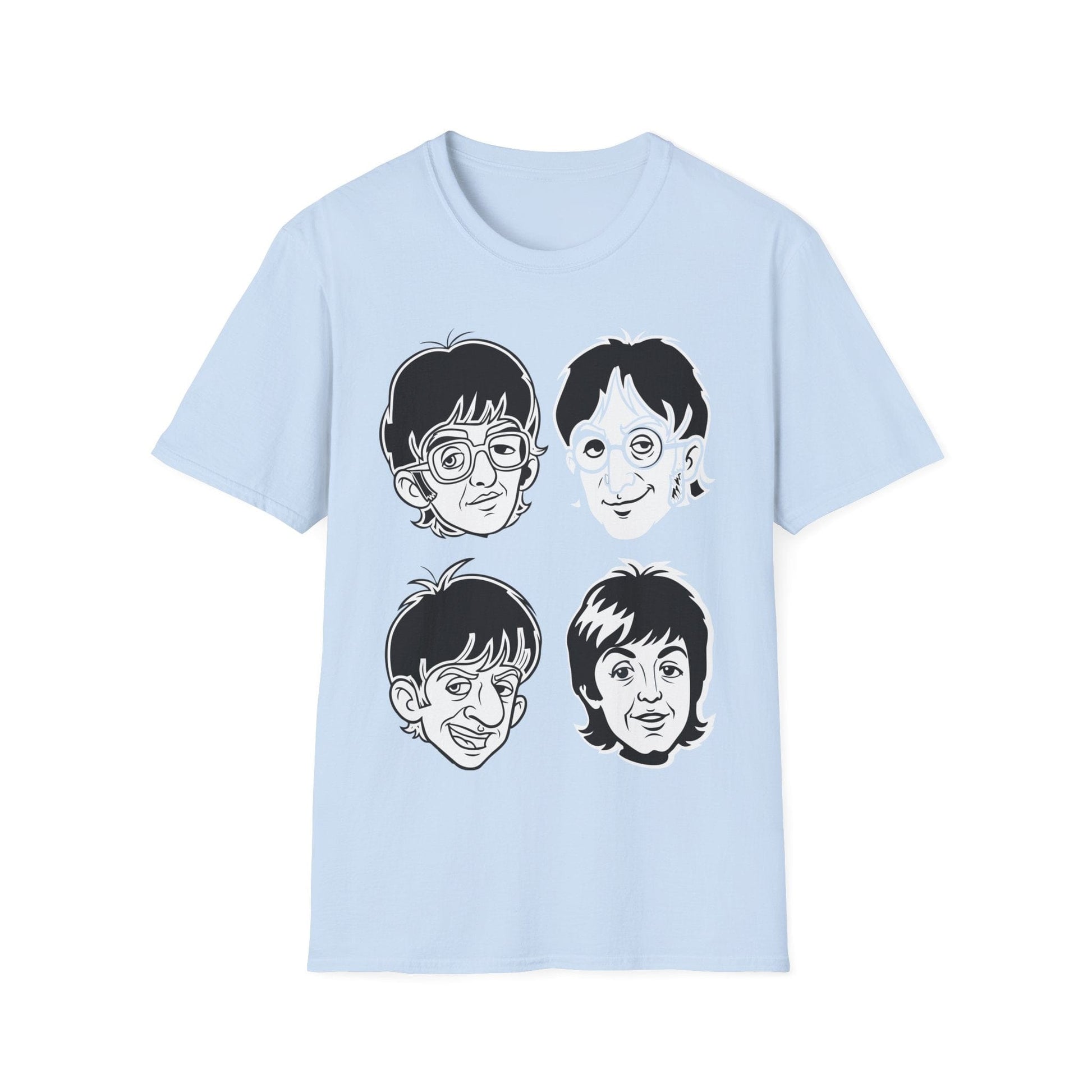 Retro Beatles Cartoon T-Shirt - Vintage Style Shirt for Music Lovers - That Should Be on a T-Shirt