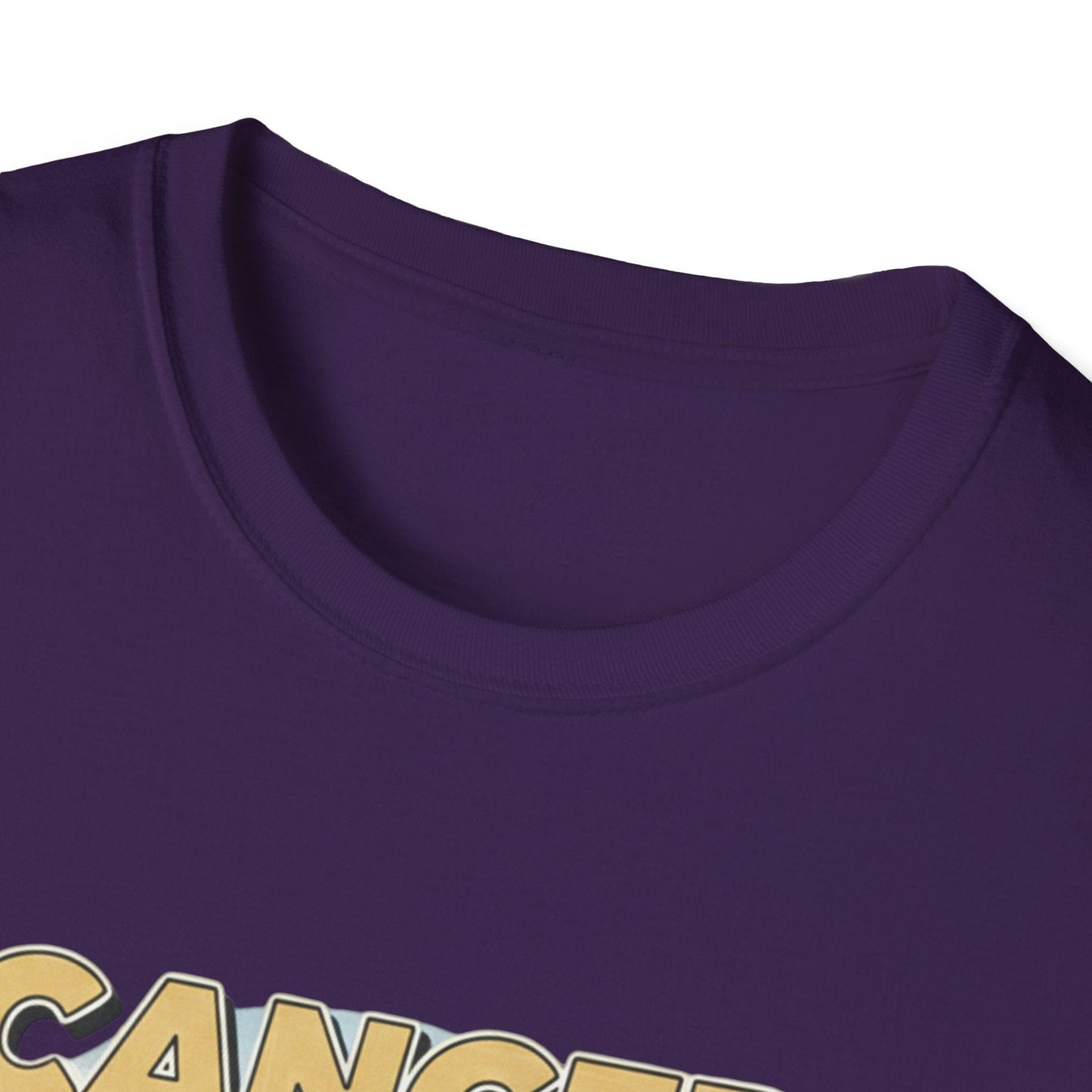 Cancer Superhero Vintage T-Shirt — Retro Graphic Tee - That Should Be on a T-Shirt