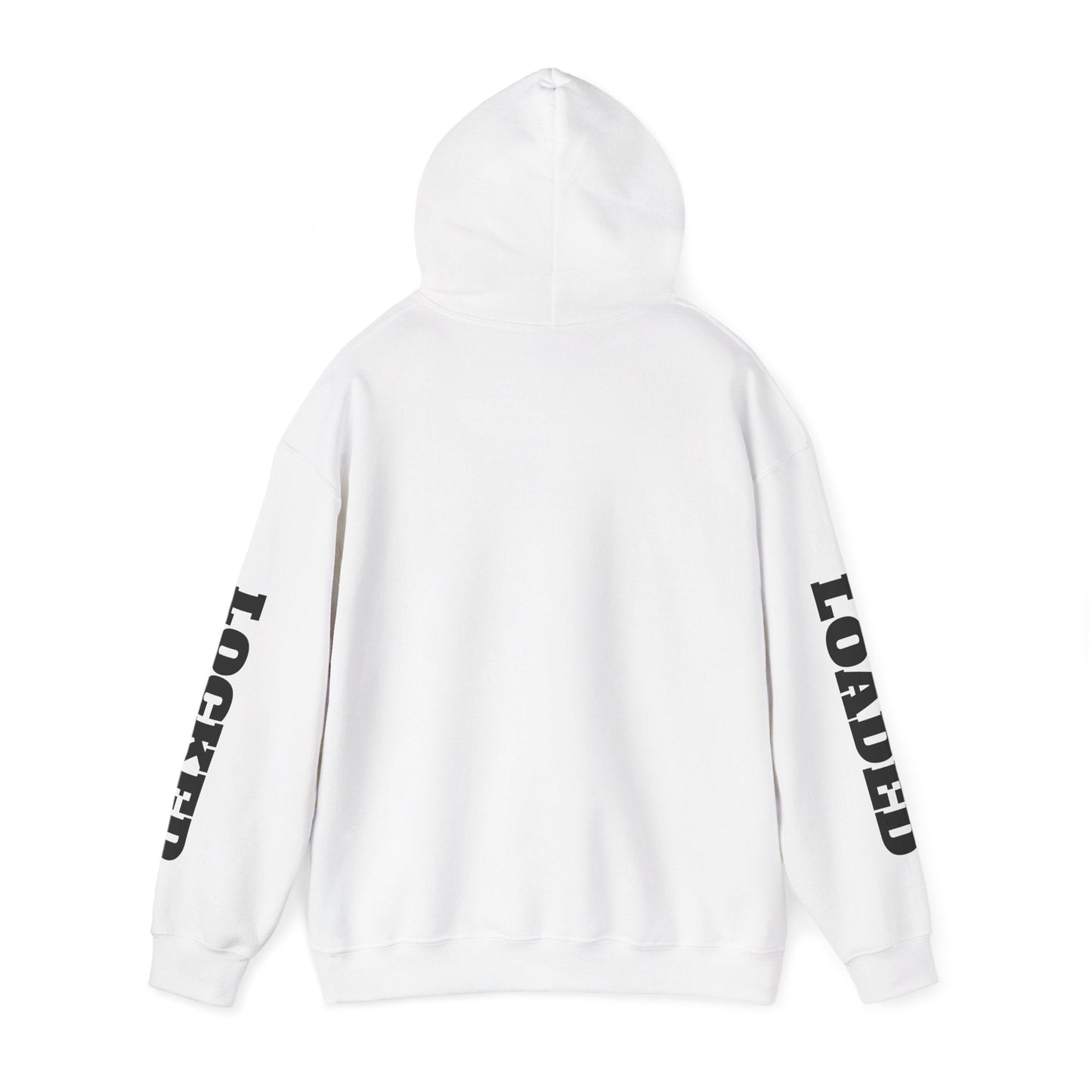 Classic Off-Road Hoodie – Vintage 4x4 Sunset Graphic with 'LOADED' Sleeve Text - That Should Be on a T-Shirt