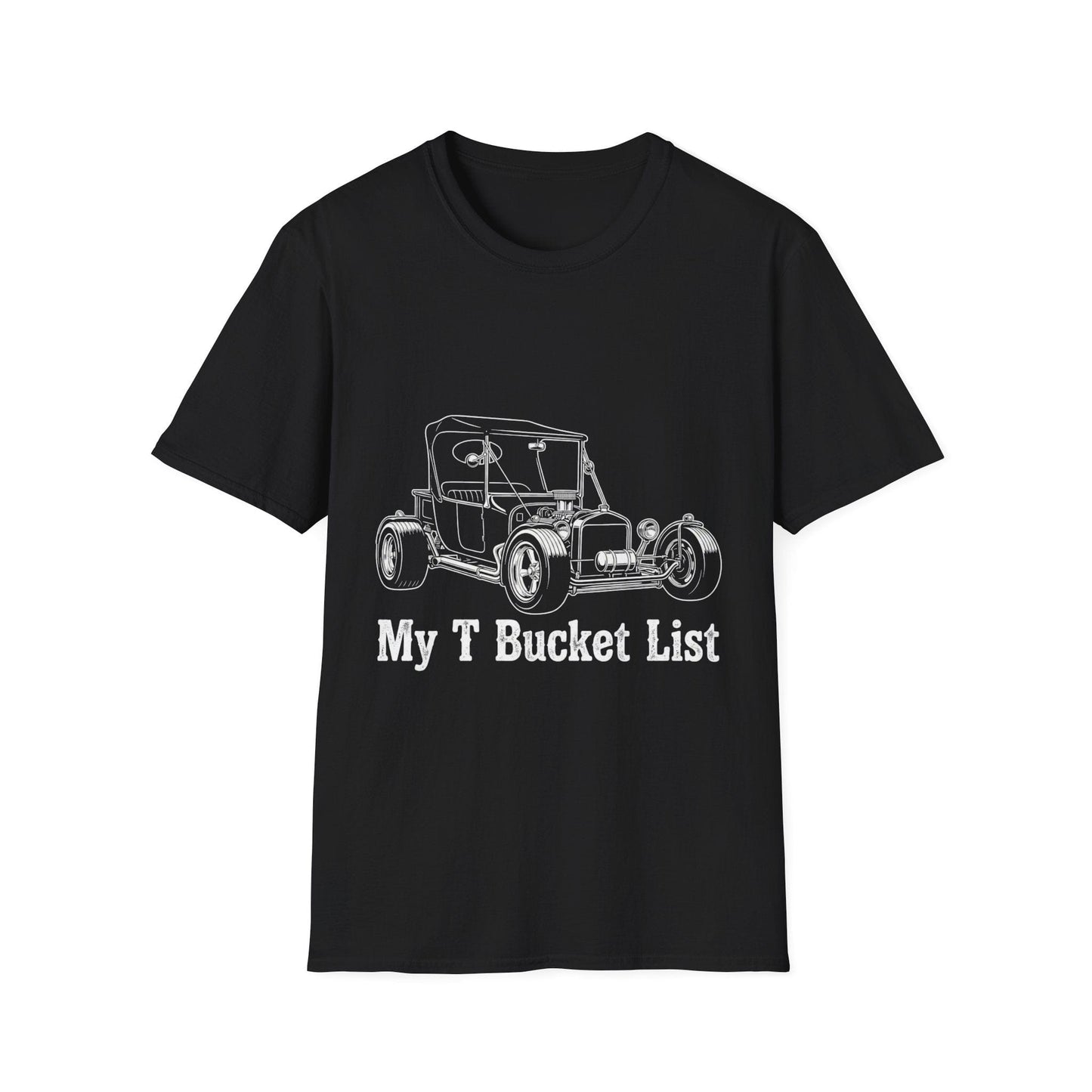 "My T-Bucket List" – Classic Hot Rod Graphic T-Shirt