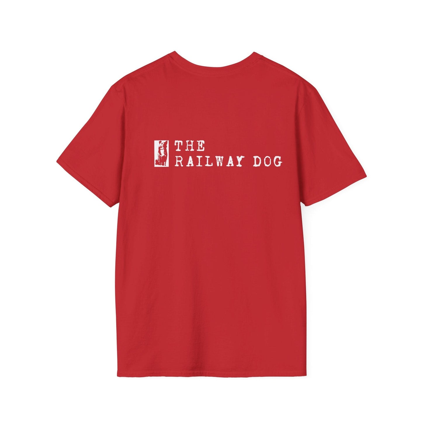 Railway Dog T-Shirt — Vintage Logo Tee - That Should Be on a T-Shirt