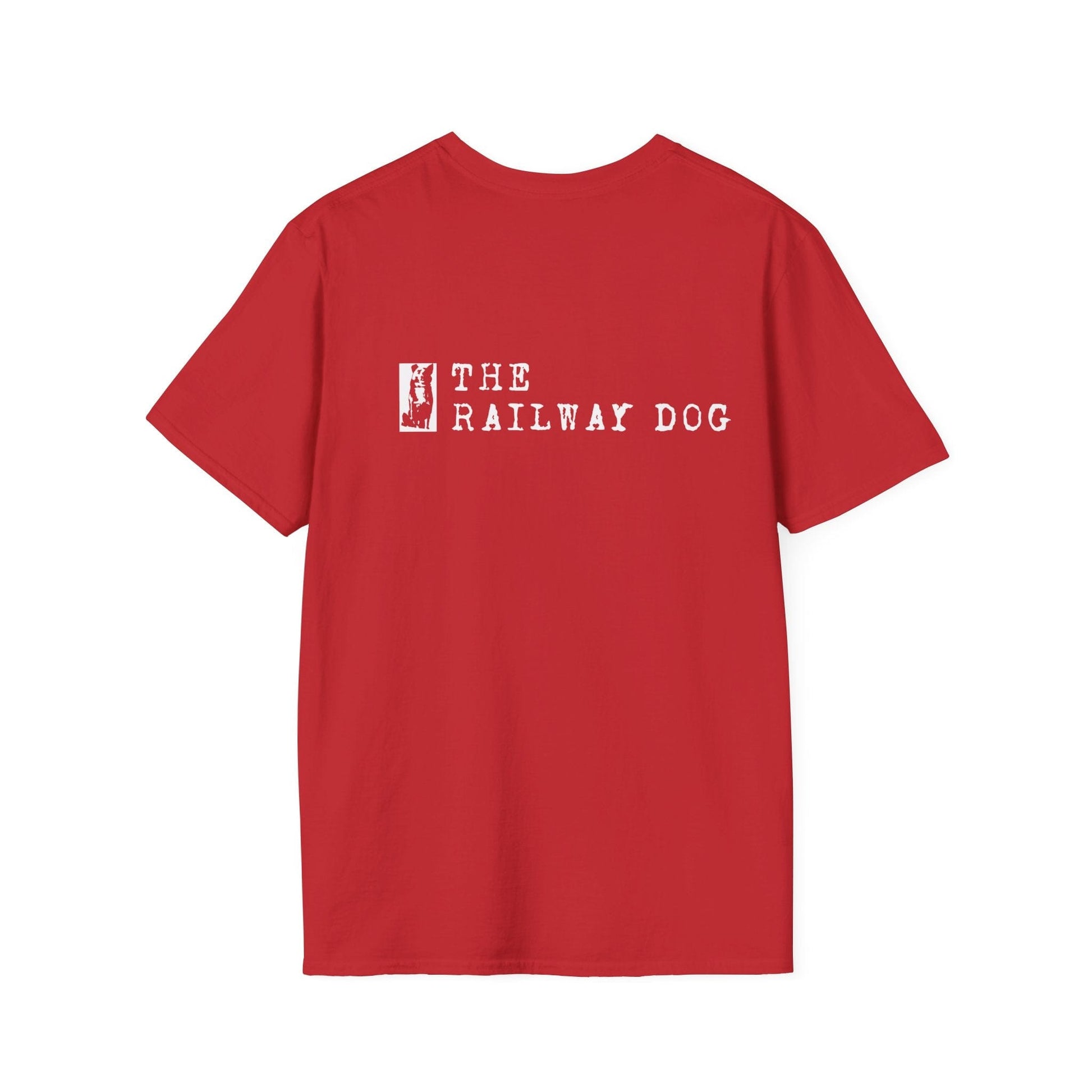 Railway Dog T-Shirt — Vintage Logo Tee - That Should Be on a T-Shirt