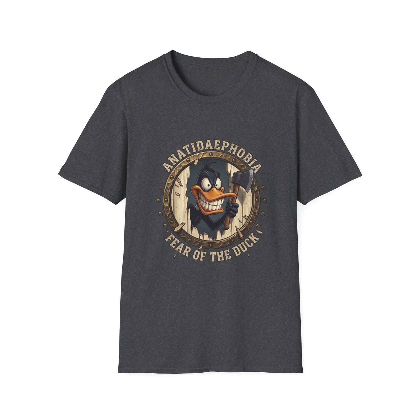 Anatidaephobia “Fear of the Duck” Graphic T-Shirt - That Should Be on a T-Shirt