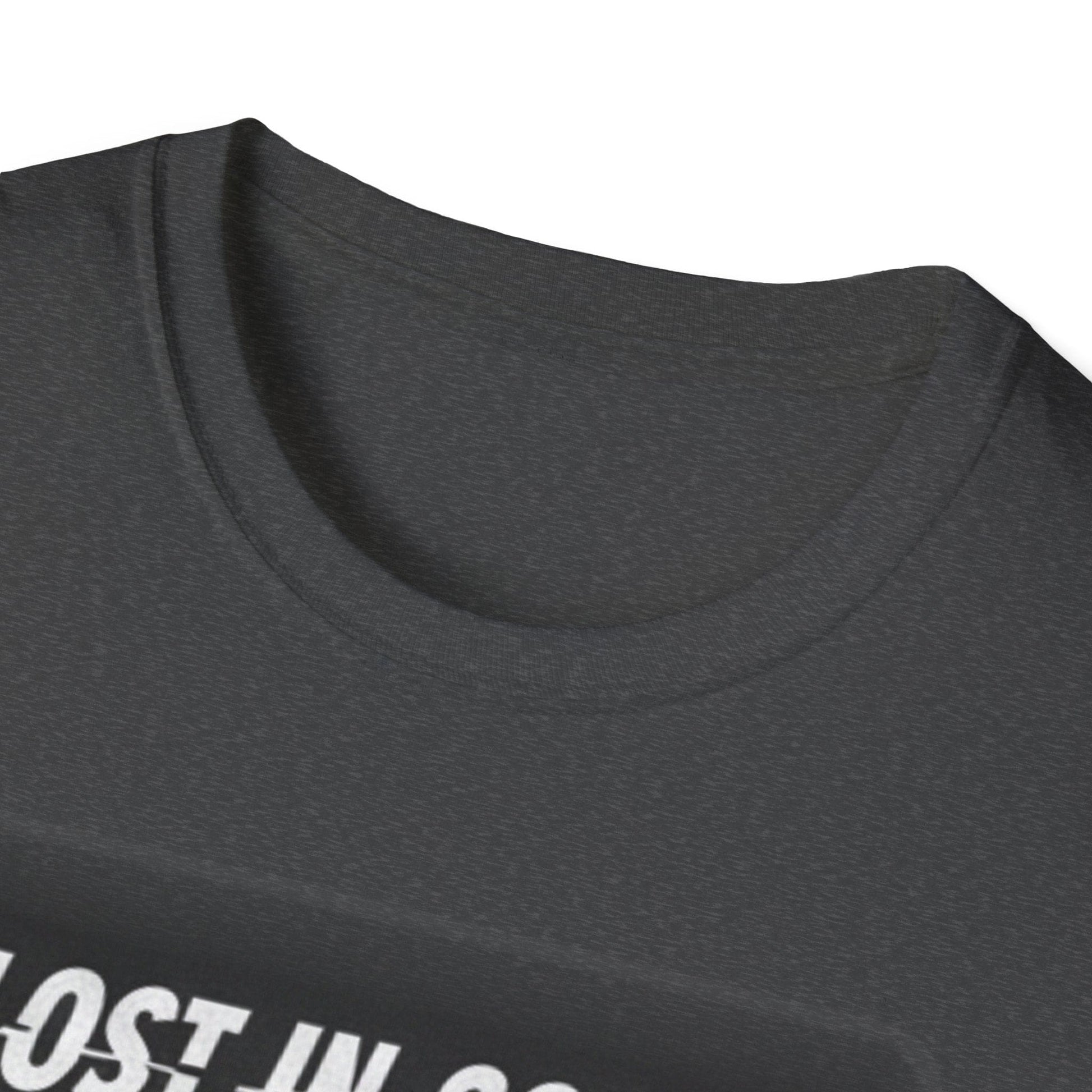 Lost in Sound Graphic Tee — Neon Cyberpunk Music Shirt - That Should Be on a T-Shirt