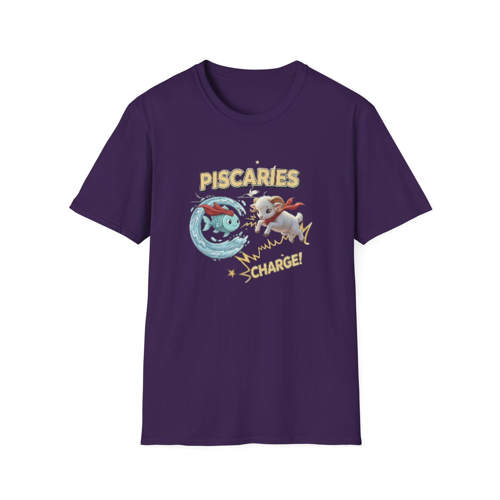 Piscaries Cusp Superhero Vintage T-Shirt — Retro Graphic Tee - That Should Be on a T-Shirt