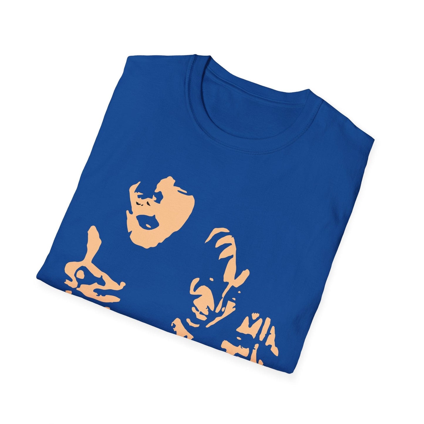 Vintage Rock Icon T-Shirt | Classic Band Graphic Tee | Unisex Softstyle Rock & Roll Apparel - That Should Be on a T-Shirt