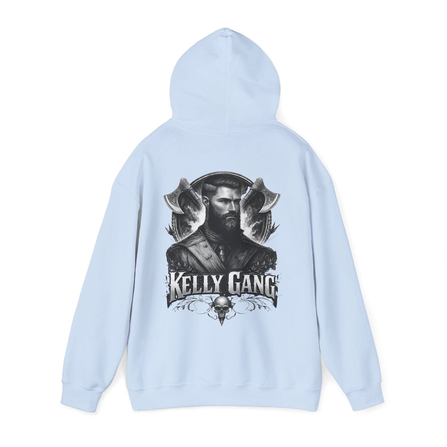 Kelly Gang Hoodie – Vintage Outlaw Portrait Pullover - That Should Be on a T-Shirt