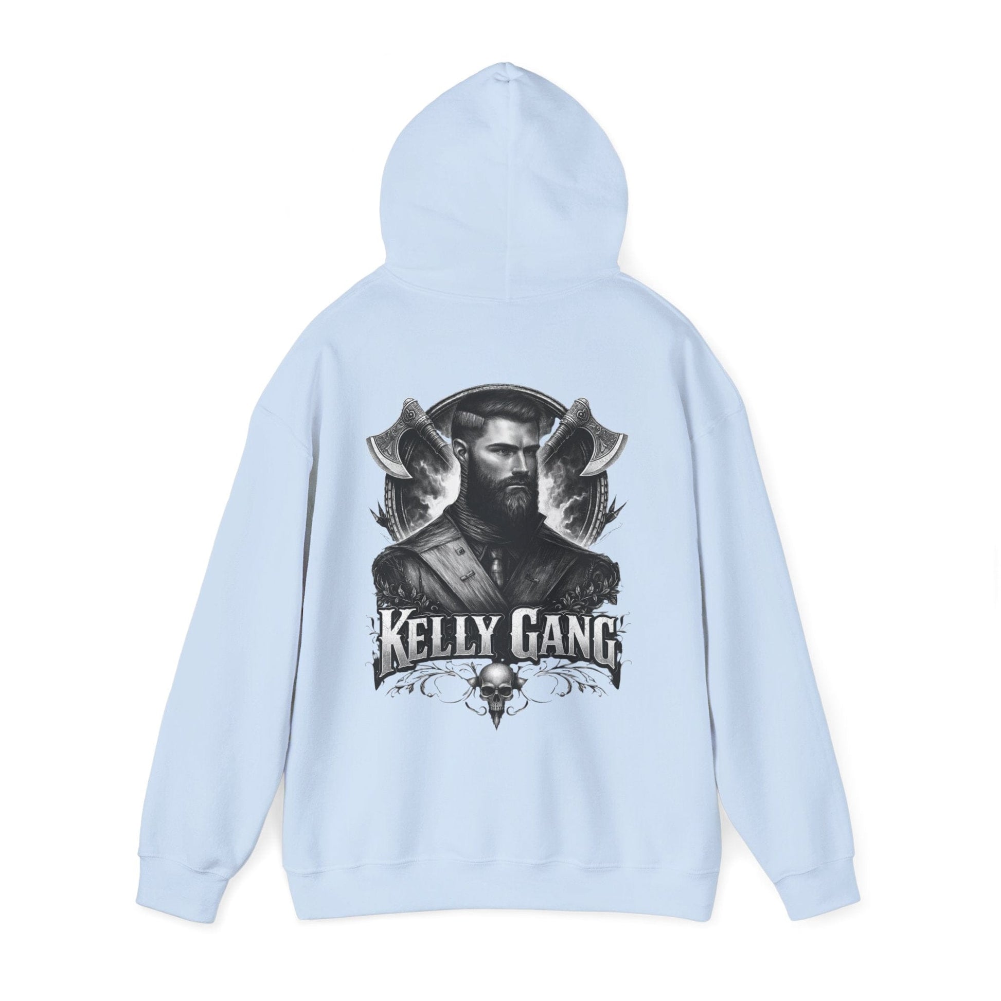 Kelly Gang Hoodie – Vintage Outlaw Portrait Pullover - That Should Be on a T-Shirt