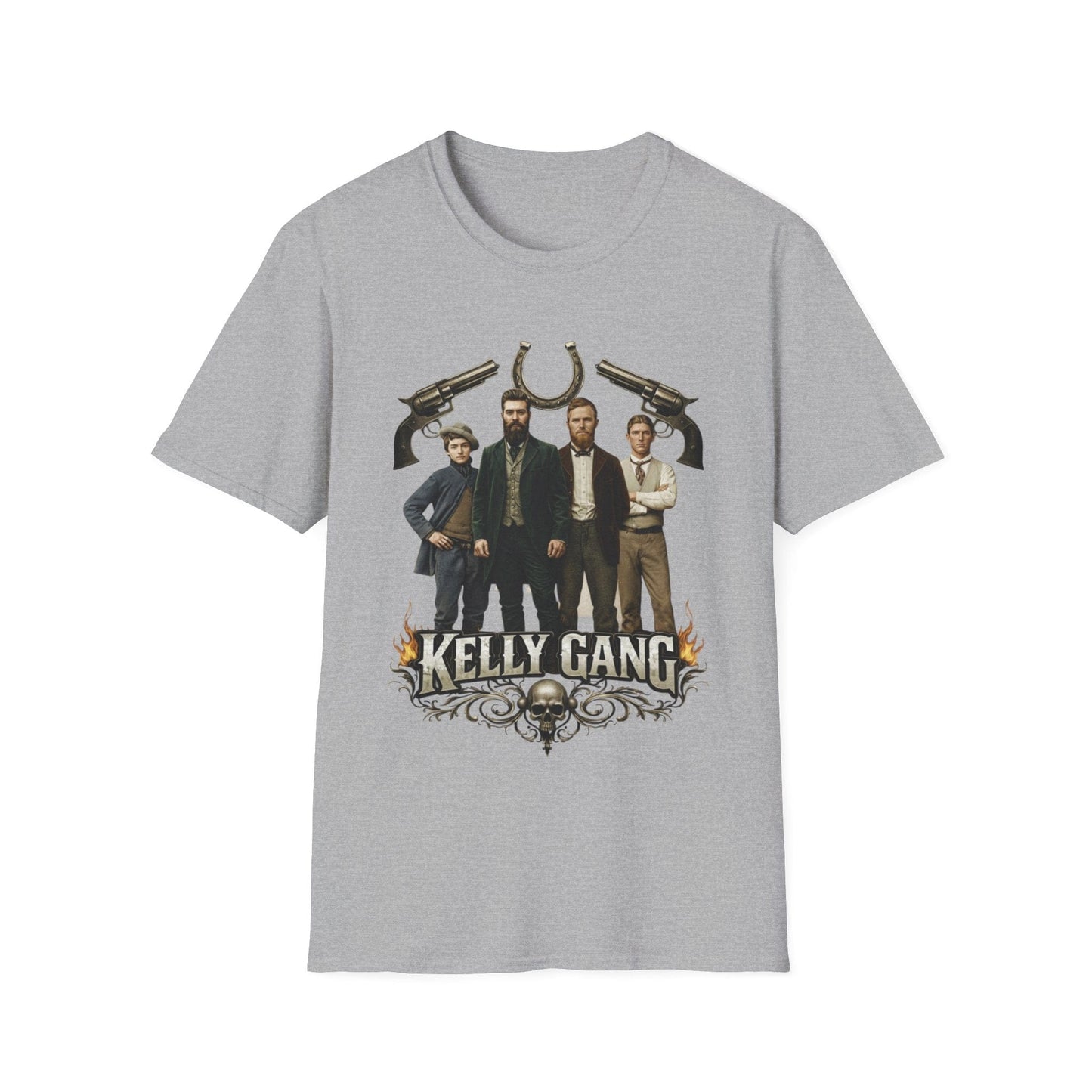 Kelly Gang Heritage Graphic Tee – Legendary Australian Outlaw Style - That Should Be on a T-Shirt