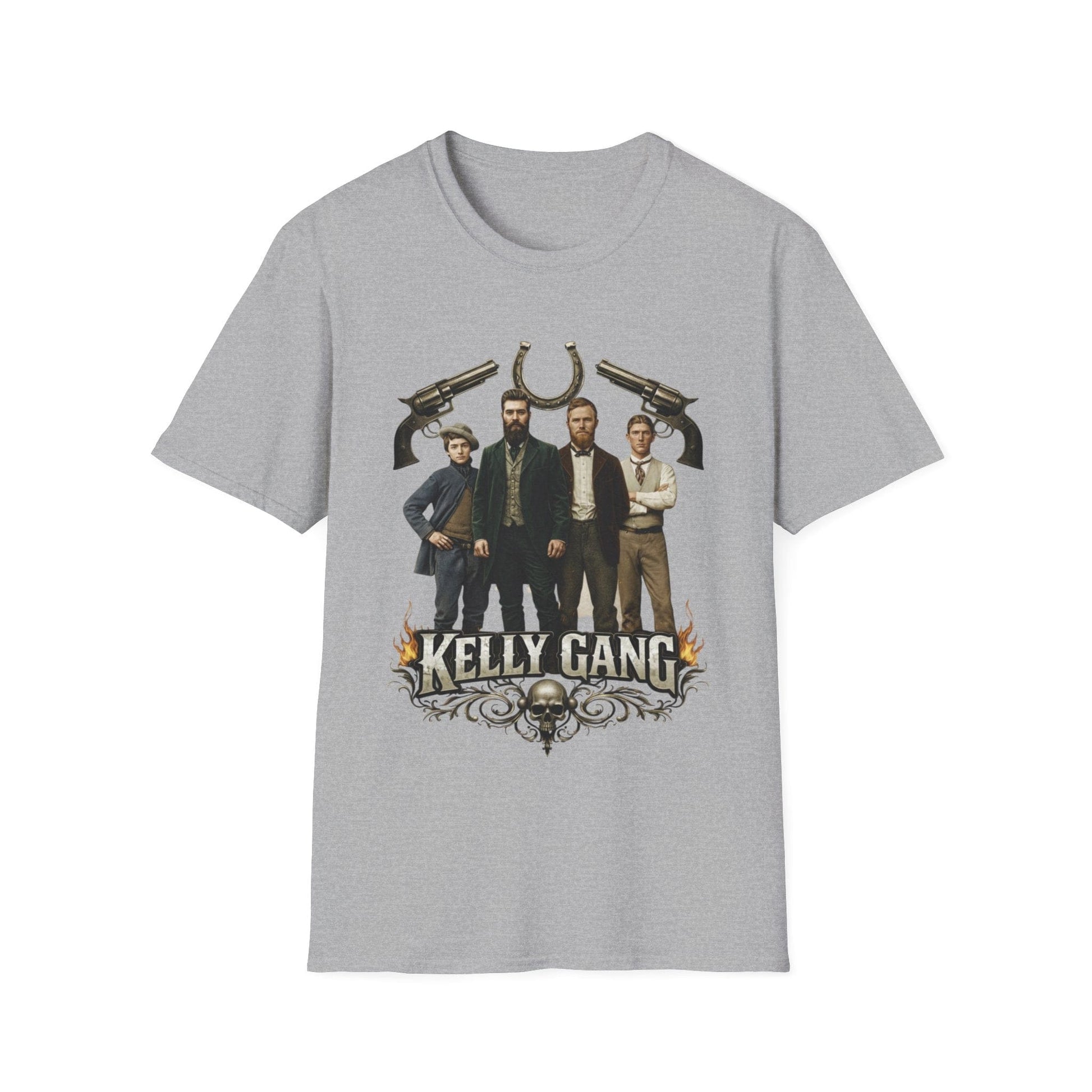 Kelly Gang Heritage Graphic Tee – Legendary Australian Outlaw Style - That Should Be on a T-Shirt