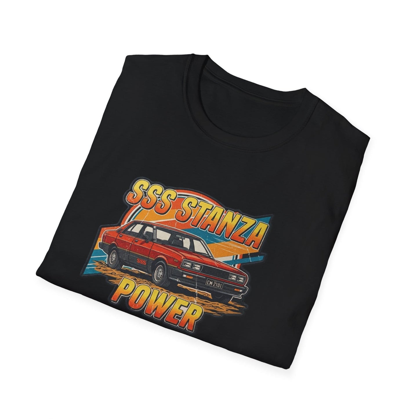 SSS Stanza Retro Car T-Shirt – Vintage Datsun Style Unisex Tee - That Should Be on a T-Shirt
