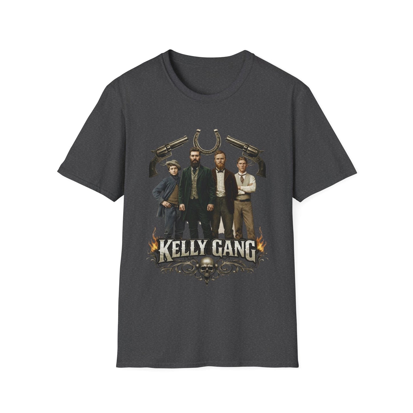 Kelly Gang Heritage Graphic Tee – Legendary Australian Outlaw Style - That Should Be on a T-Shirt