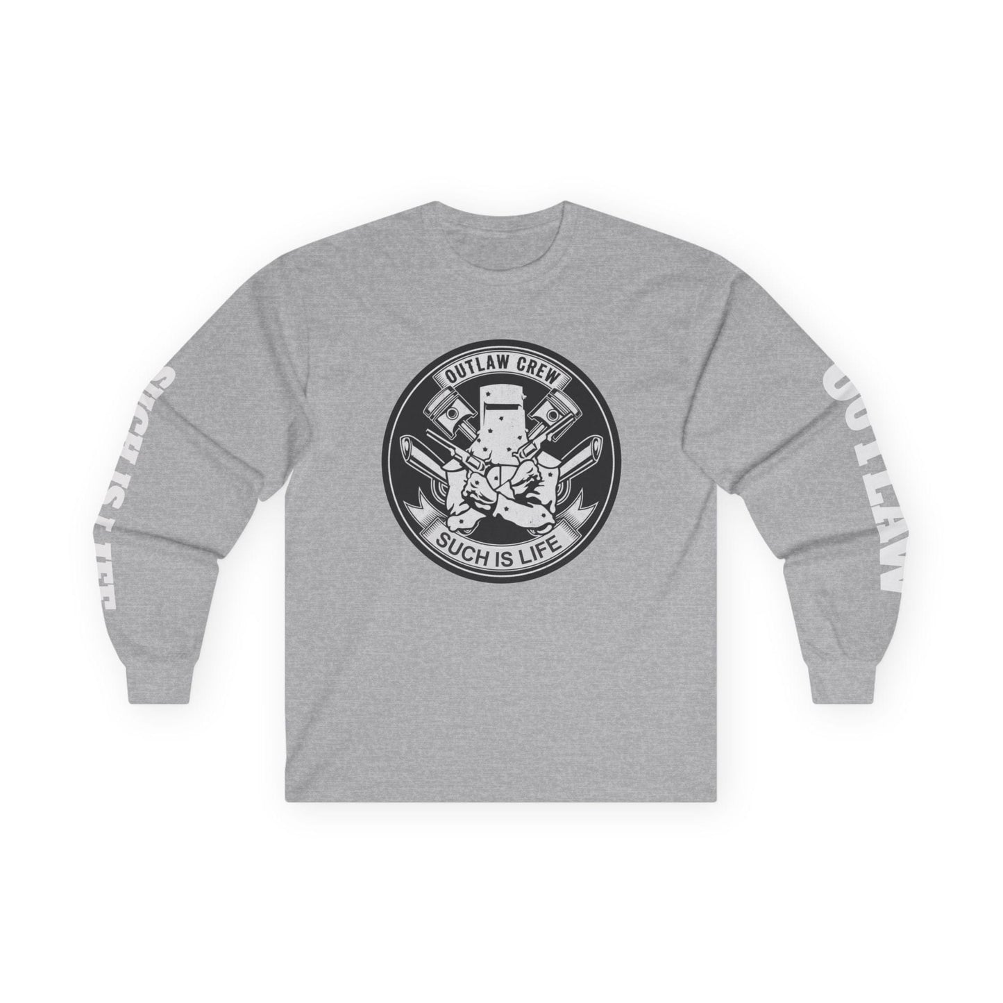 Ned Kelly "Such Is Life" Long Sleeve Tee | Outlaw Crew Biker Edition