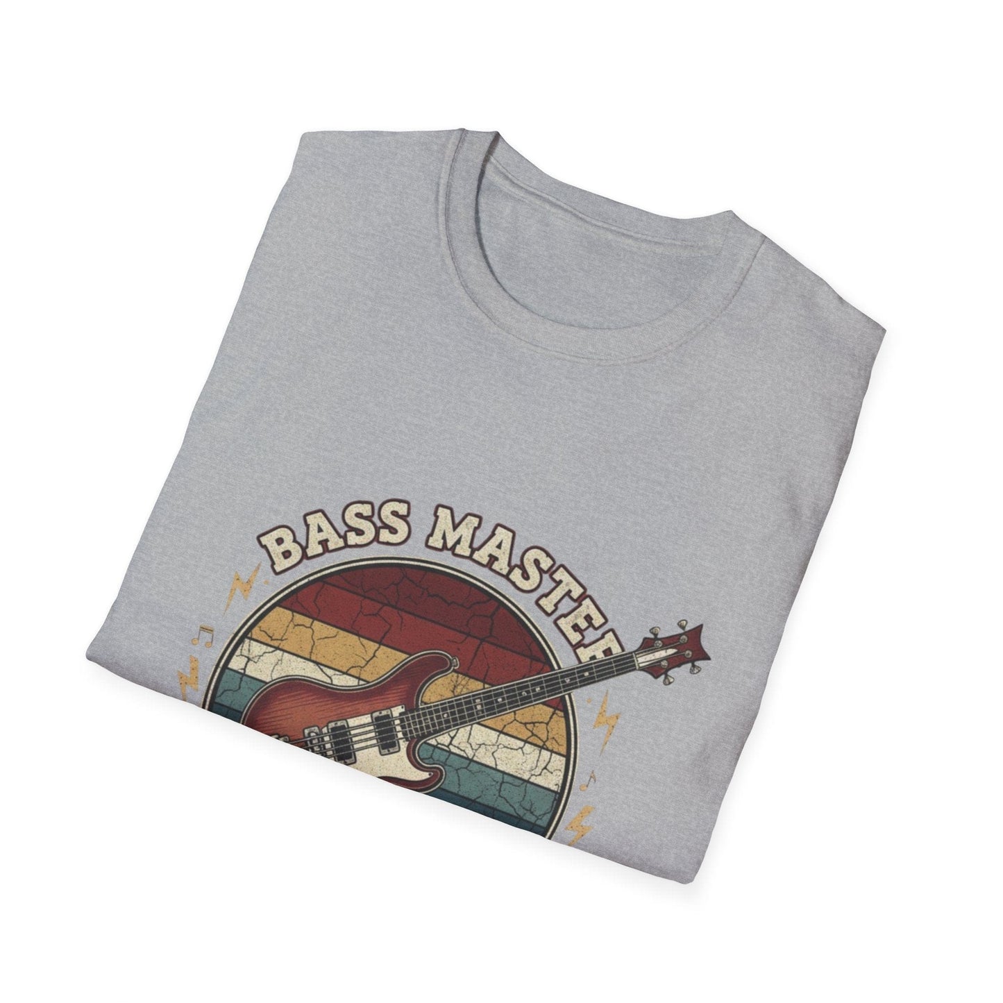 Vintage Bass Master "Low Frequency" T-Shirt - Retro Musician Tee