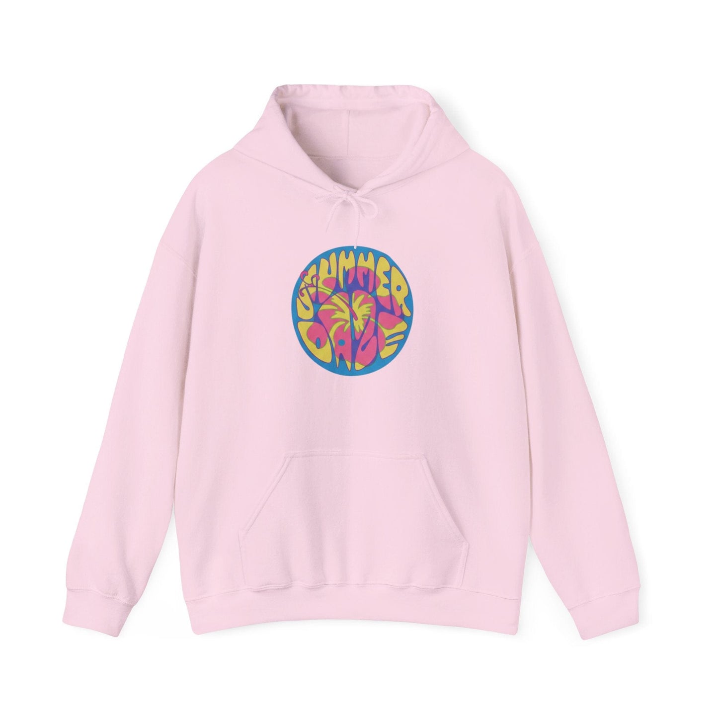 Summer Daze Retro 70s Graphic Hoodie – Oversized Surf Sweatshirt