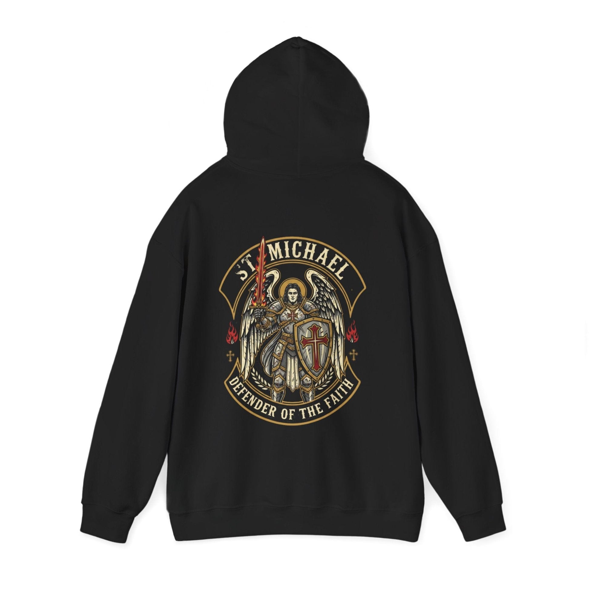 St. Michael Defender of the Faith Hoodie - That Should Be on a T-Shirt