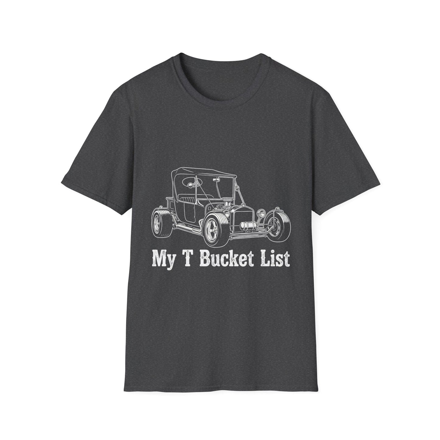 "My T-Bucket List" – Classic Hot Rod Graphic T-Shirt