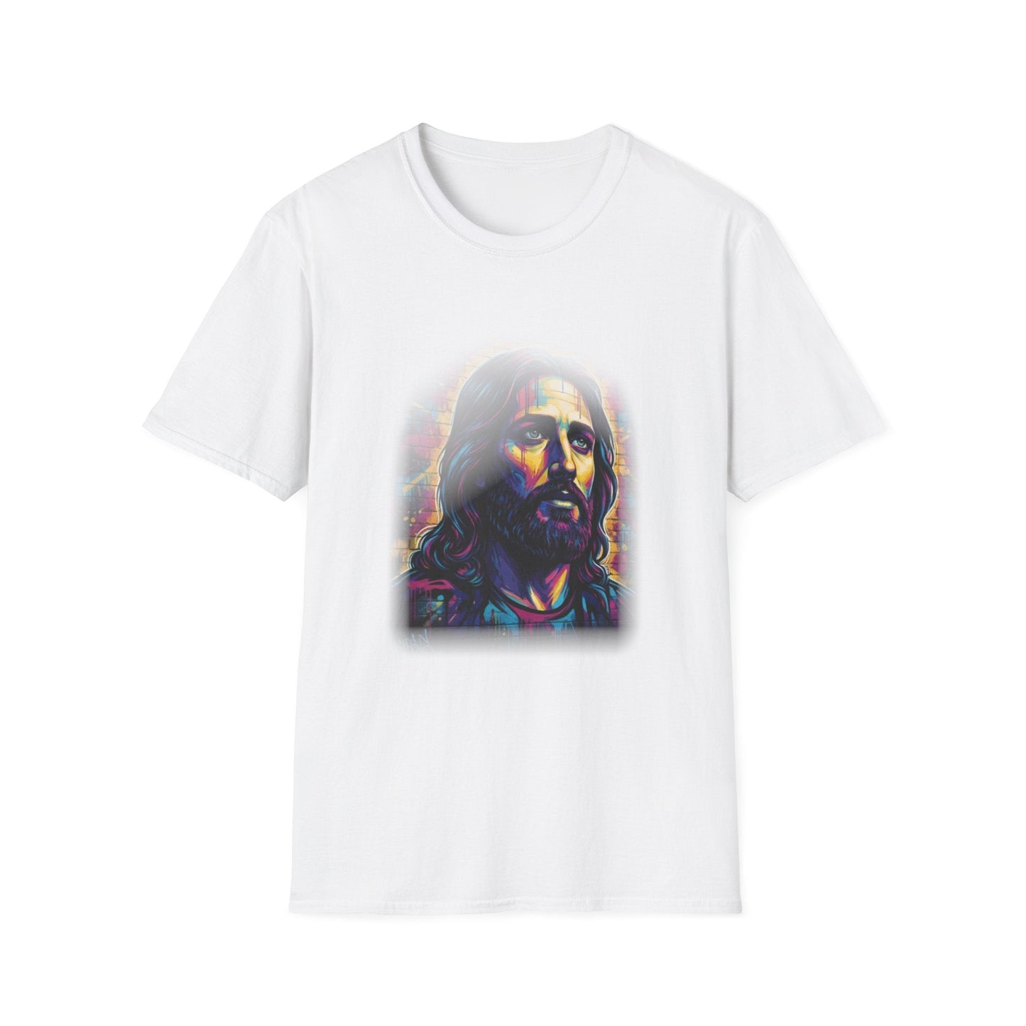 Urban Messiah – Vibrant Graffiti Art Premium Tee - That Should Be on a T-Shirt