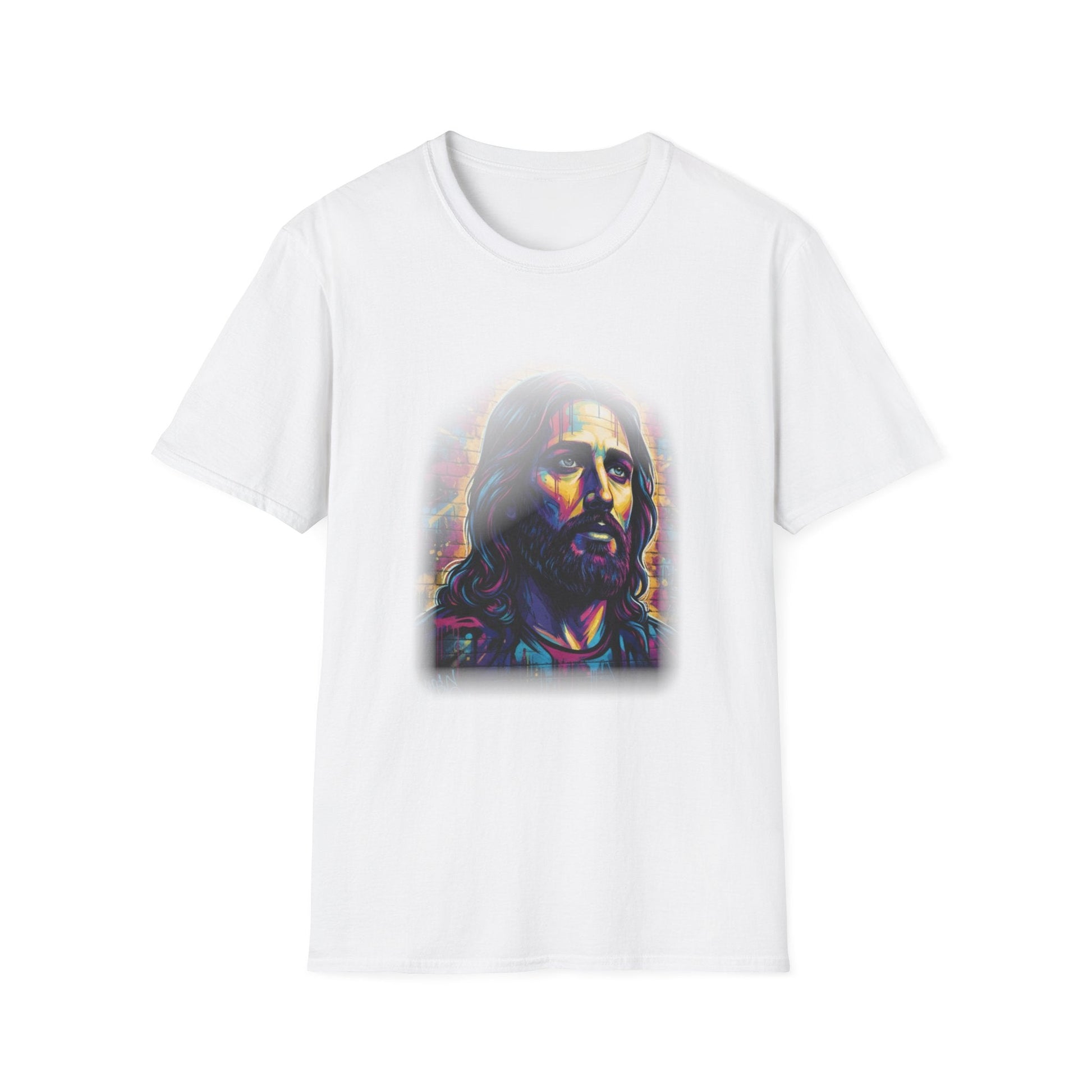 Urban Messiah – Vibrant Graffiti Art Premium Tee - That Should Be on a T-Shirt
