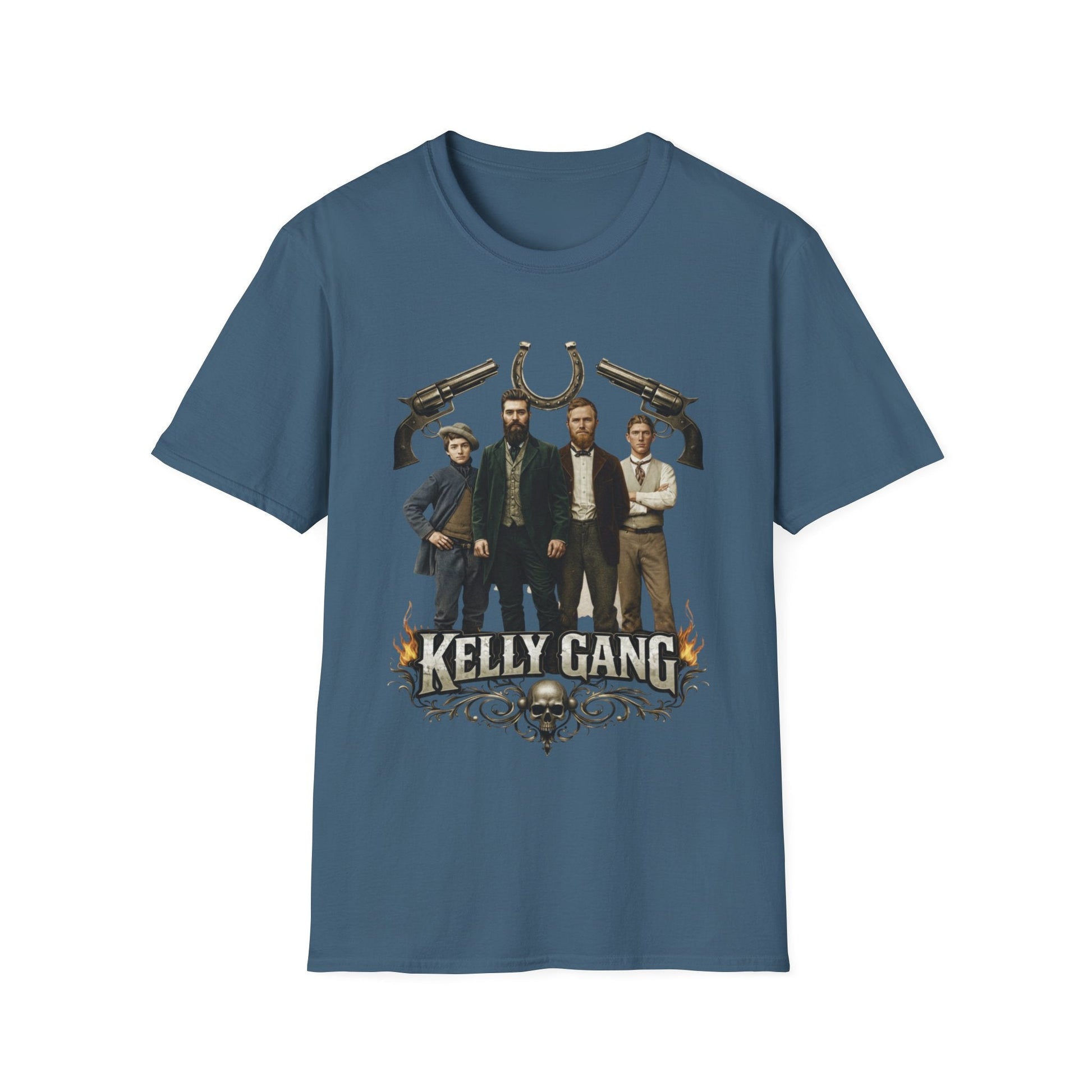 Kelly Gang Heritage Graphic Tee – Legendary Australian Outlaw Style - That Should Be on a T-Shirt
