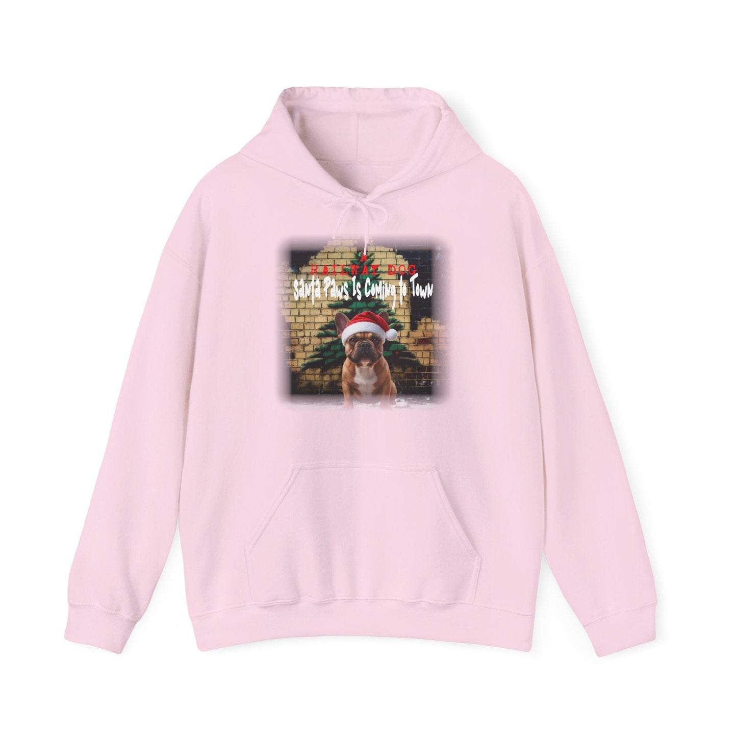Santa Paws Is Coming to Town' French Bulldog Christmas Hoodie - Limited Stock!