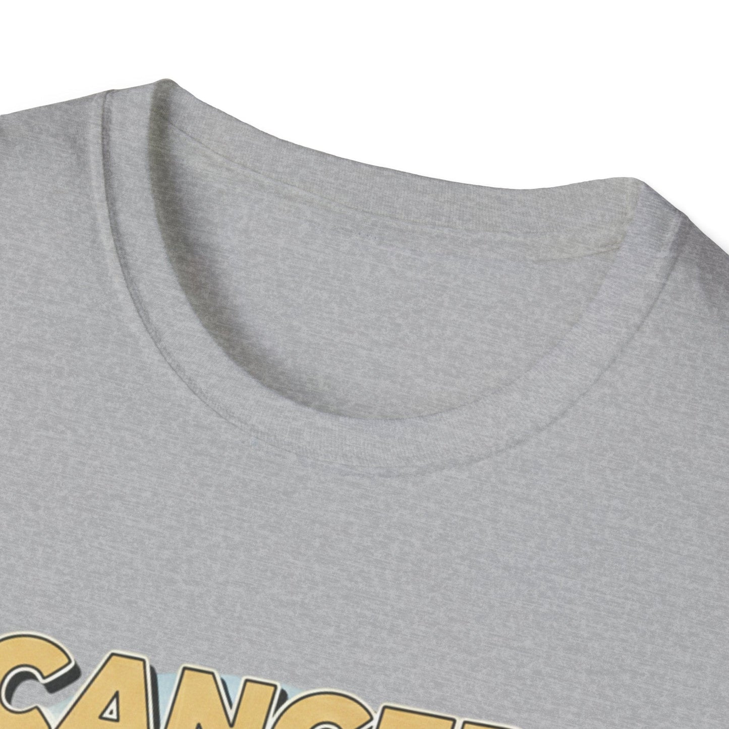 Cancer Superhero Vintage T-Shirt — Retro Graphic Tee - That Should Be on a T-Shirt