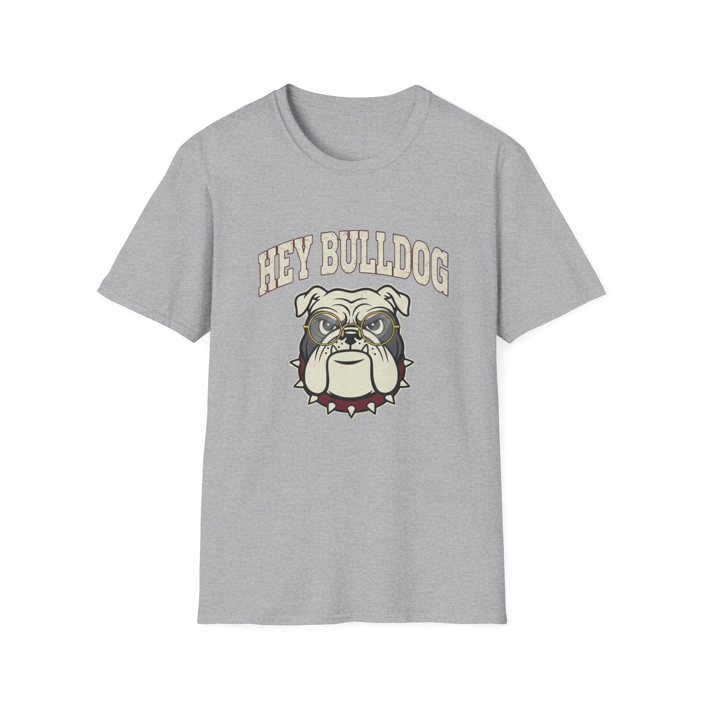 Hey Bulldog T-Shirt – Vintage Bulldog Graphic Tee for Dog Lovers - That Should Be on a T-Shirt