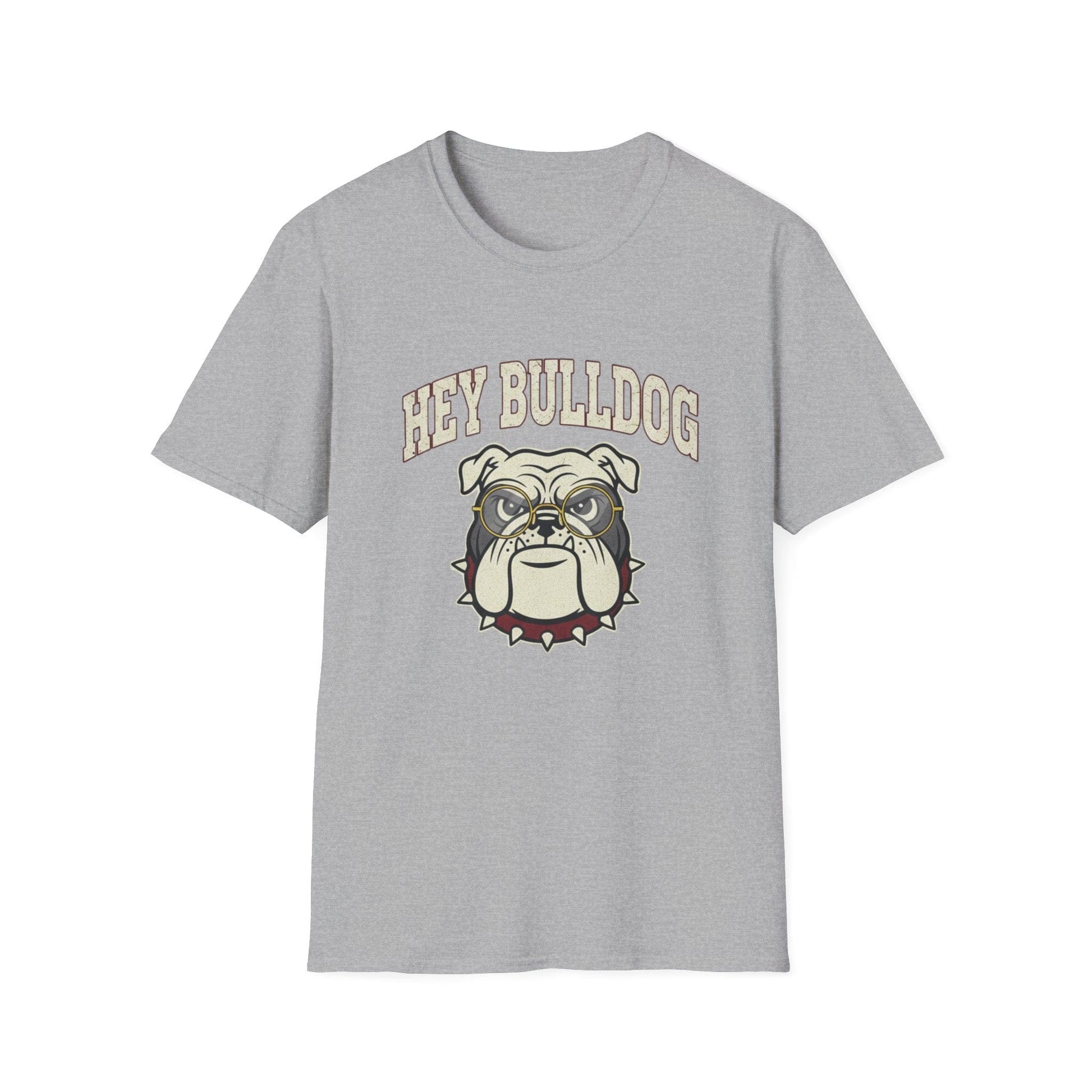 Hey Bulldog T-Shirt – Vintage Bulldog Graphic Tee for Dog Lovers - That Should Be on a T-Shirt