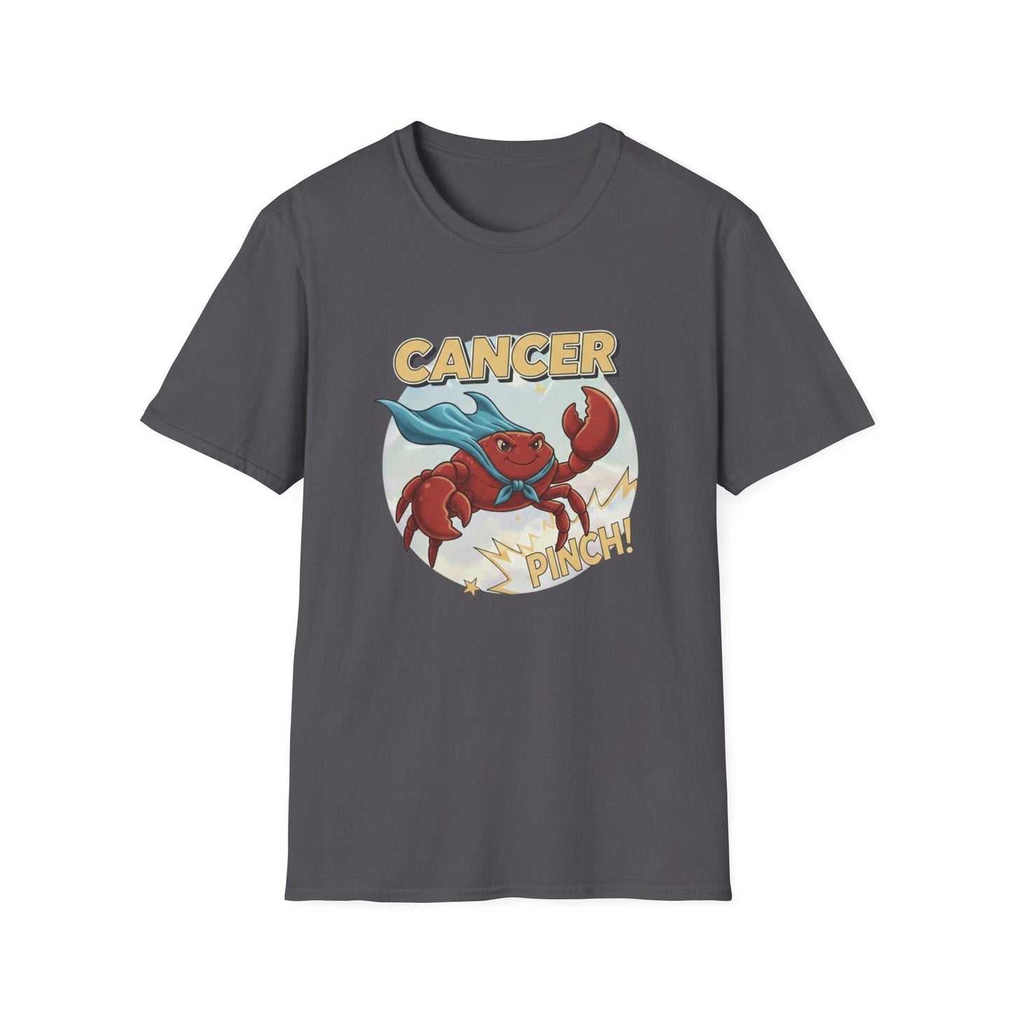 Cancer Superhero Vintage T-Shirt — Retro Graphic Tee - That Should Be on a T-Shirt