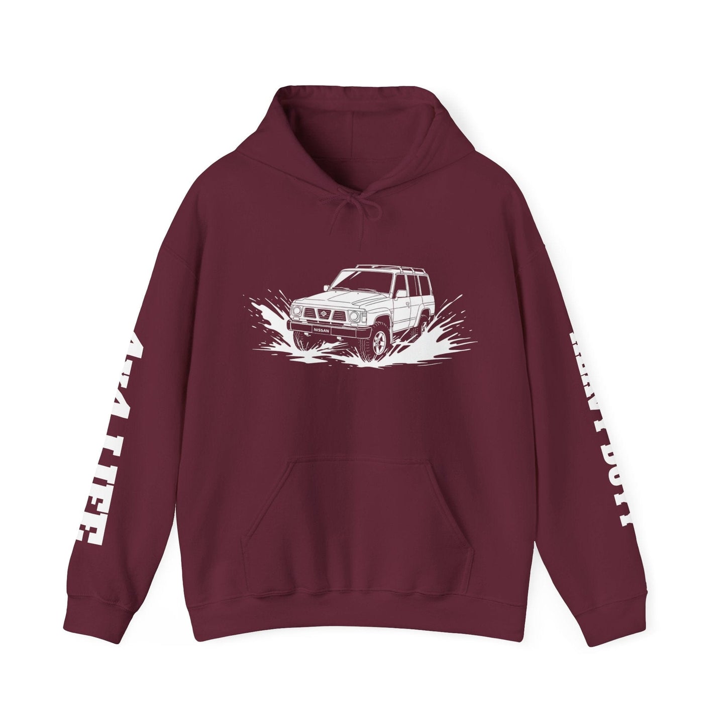 Classic 4x4 "Mud Runner" Hoodie - Nissan Patrol Edition