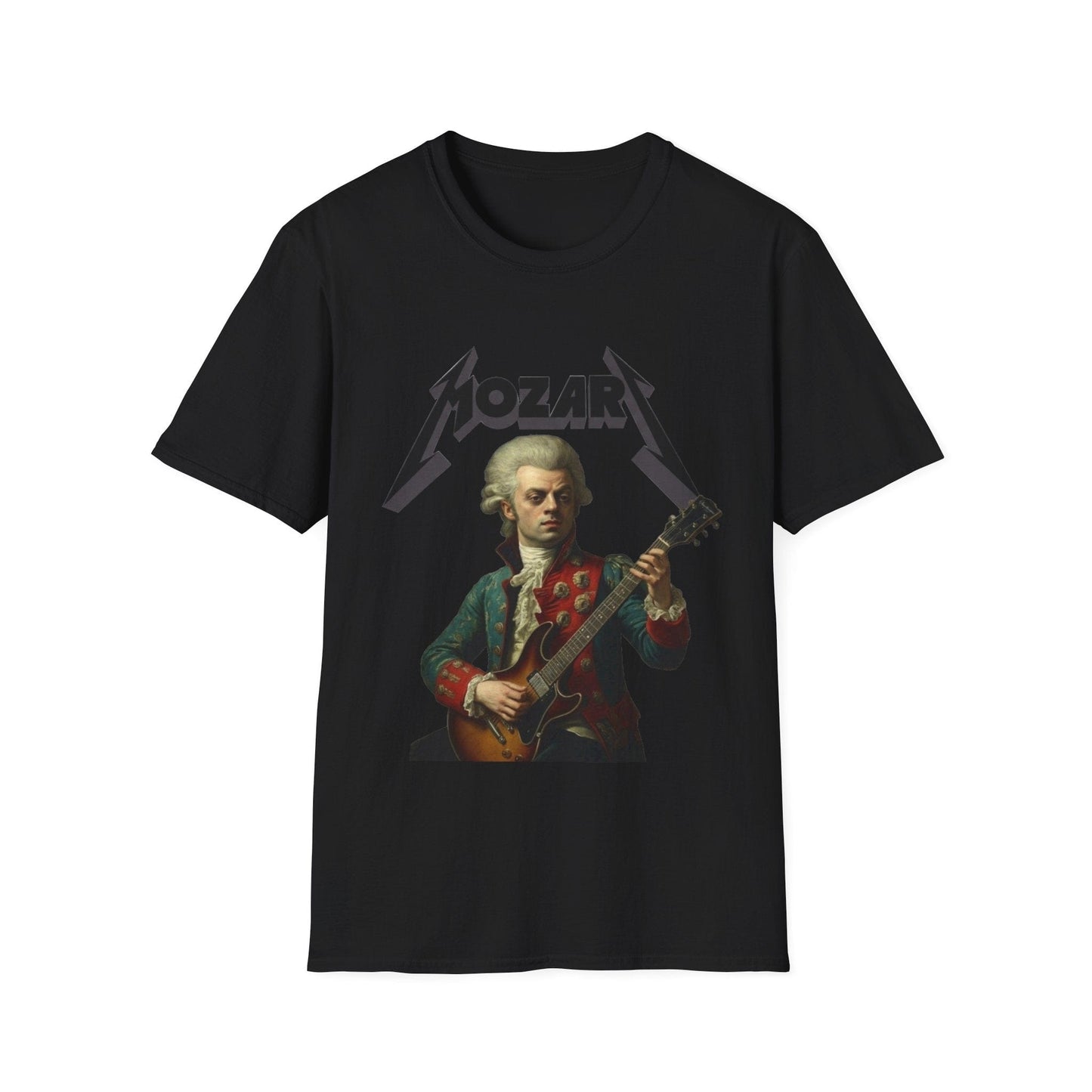 The "Metal Mozart" Tee | Classical Composer x Heavy Metal Mashup T-Shirt