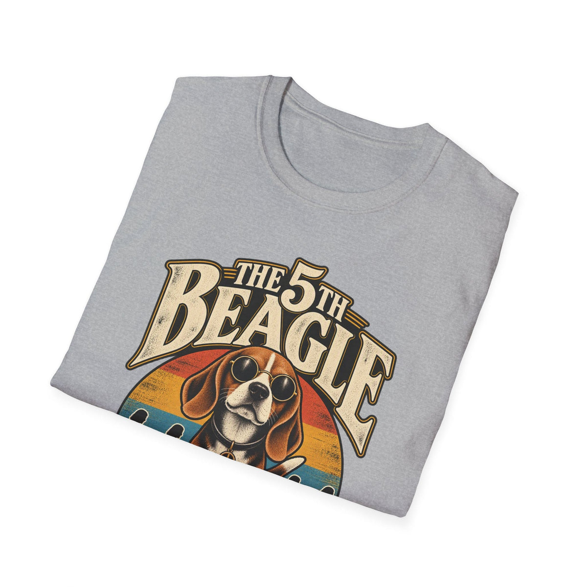 The 5th Beagle T-Shirt | Retro Music Dog Graphic Tee