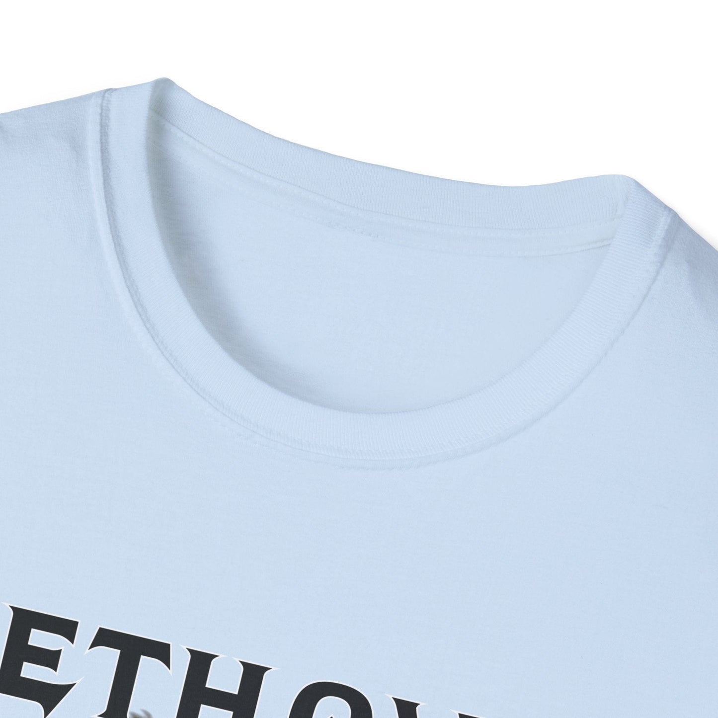 Heavy Metal Composers T-Shirt | Beethoven Shredding Electric Guitar Parody Tee