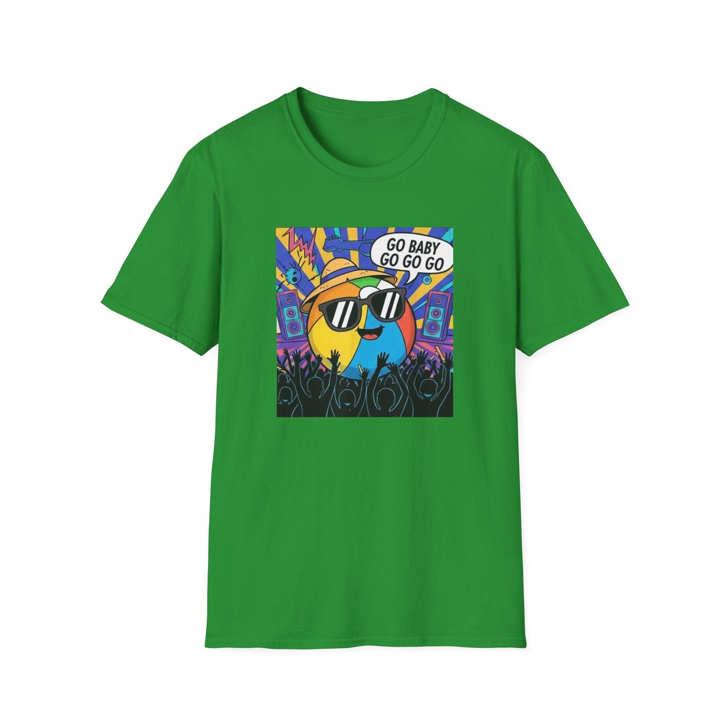 The Original "Go Baby Go Go Go" Beach Ball Guy Concert Tee