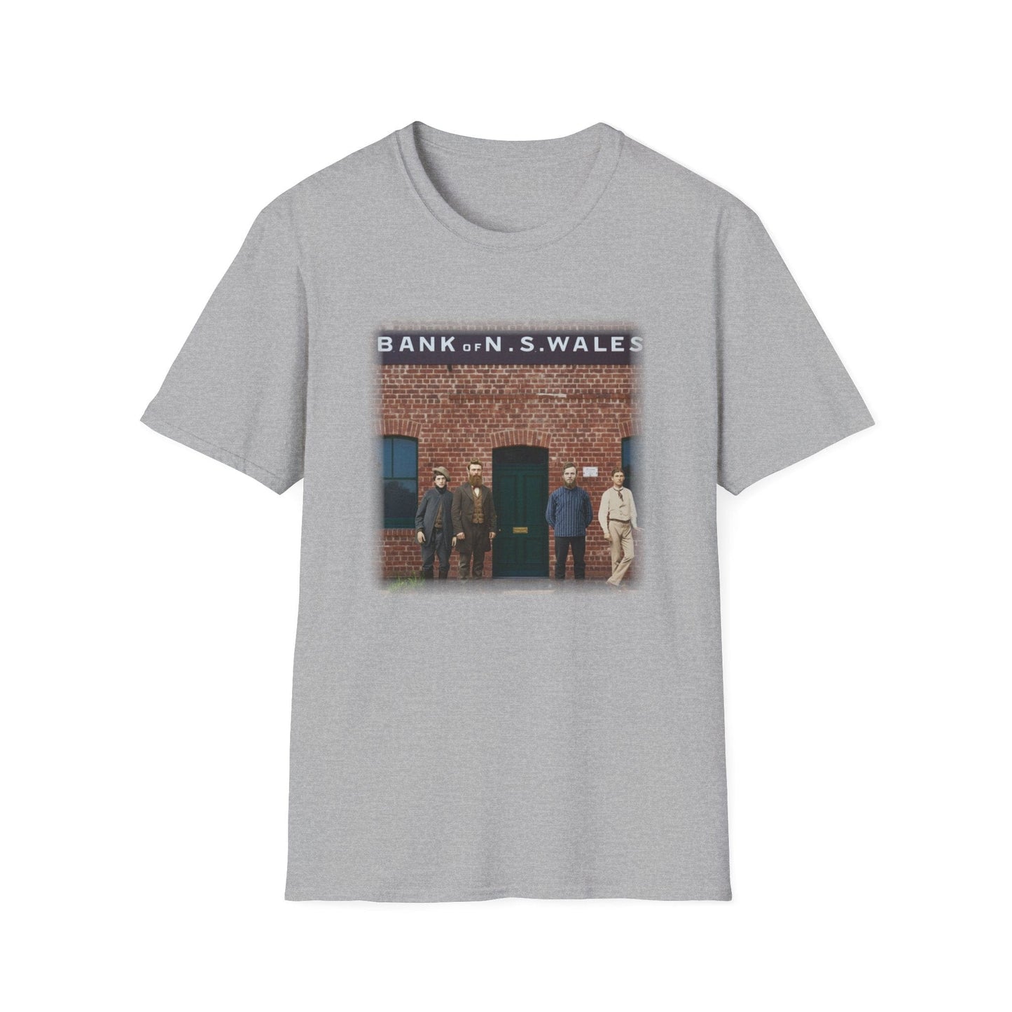 Ned Kelly Jerilderie Bank 1879 T-Shirt | Vintage Australian History Graphic Tee - That Should Be on a T-Shirt