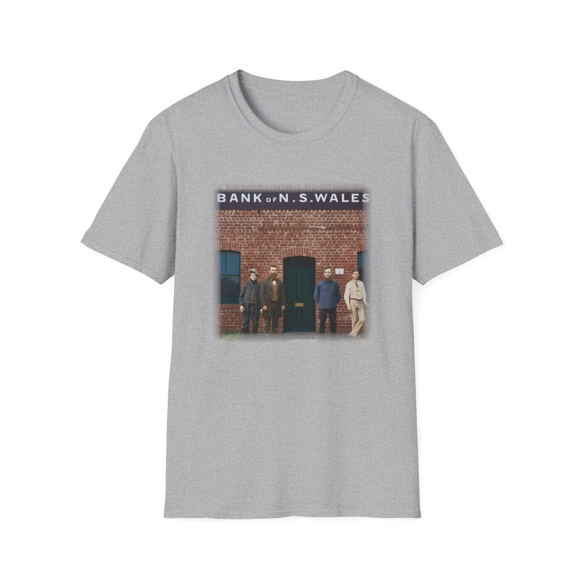 Ned Kelly Jerilderie Bank 1879 T-Shirt | Vintage Australian History Graphic Tee - That Should Be on a T-Shirt
