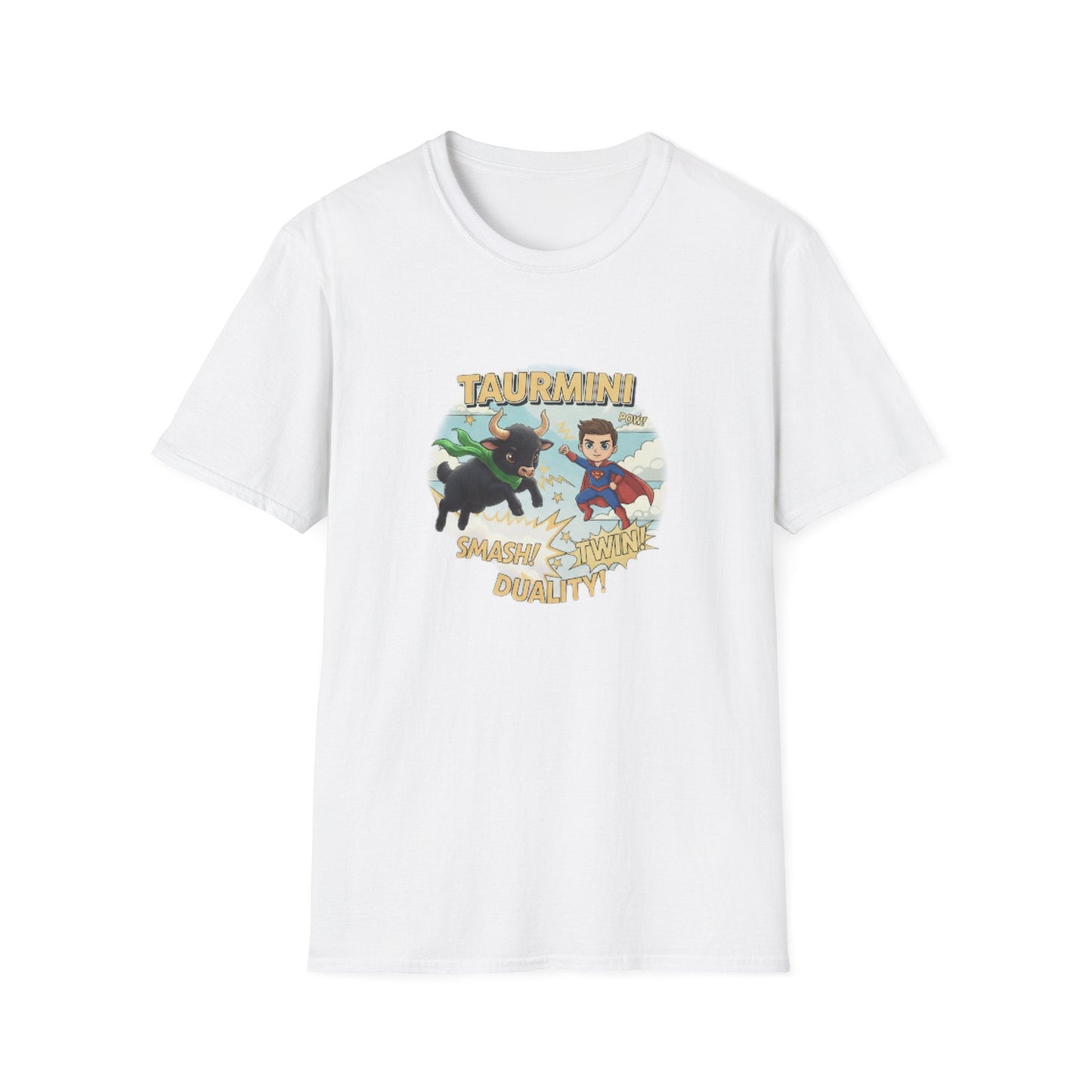 Taurmini Duality Zodiac Graphic Tee - Women’s New Age Apparel - That Should Be on a T-Shirt