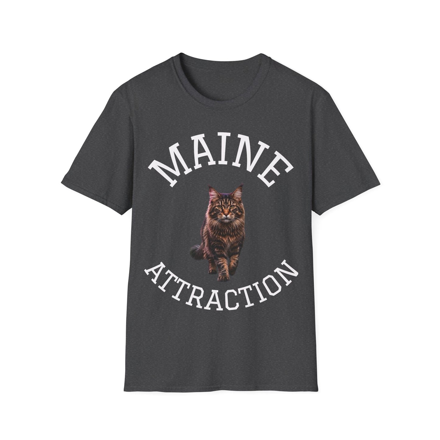 Maine Attraction T-Shirt | Cute Maine Coon Cat Tee for Cat Lovers