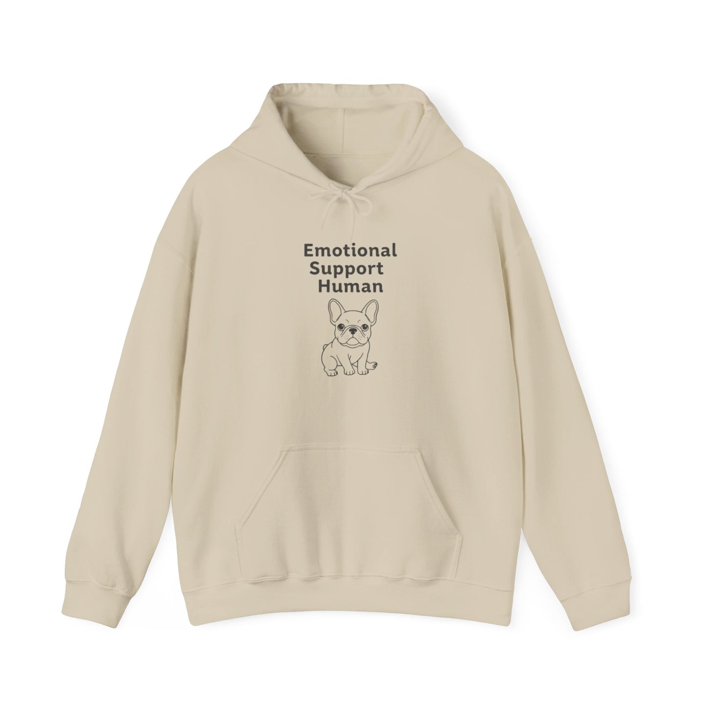 Emotional Support Human T-Shirt | Funny Dog Owner Gift Hoodie